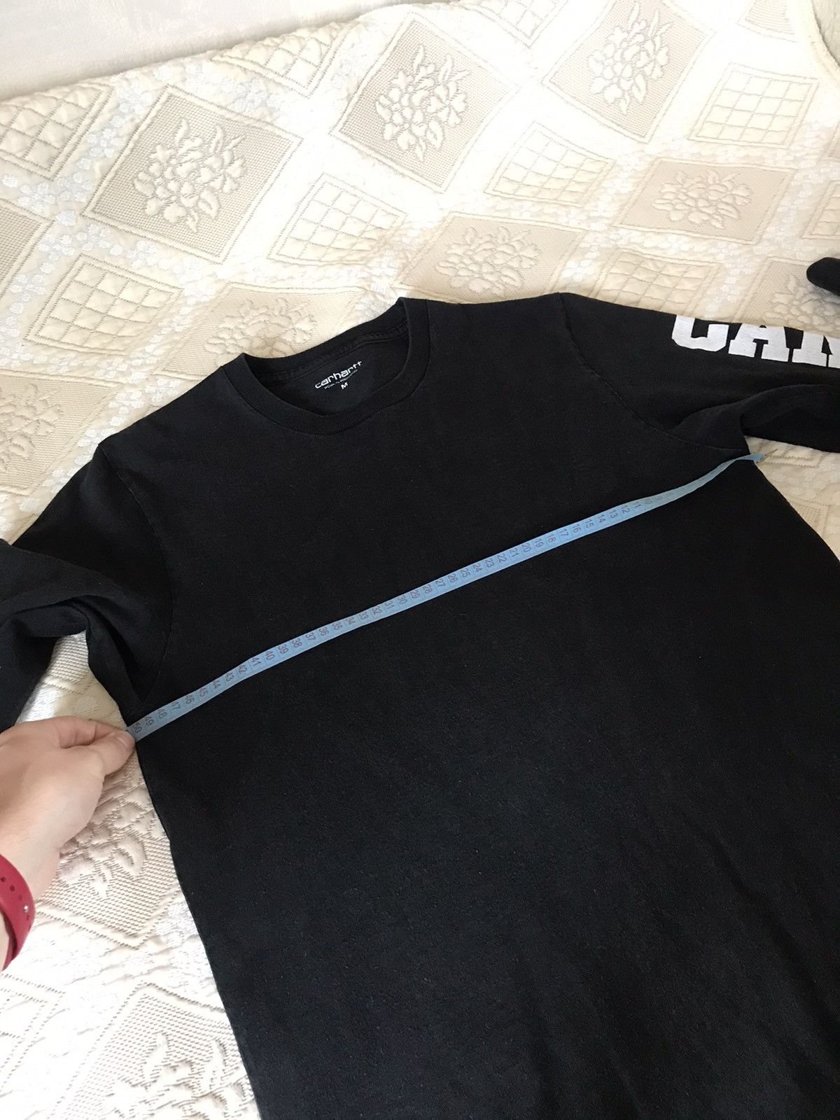 Carhartt 🔥 Carhartt Big Logo Vintage Longsleeve Y2K Crazy Shirt Size US M / EU 48-50 / 2 - 7 Thumbnail