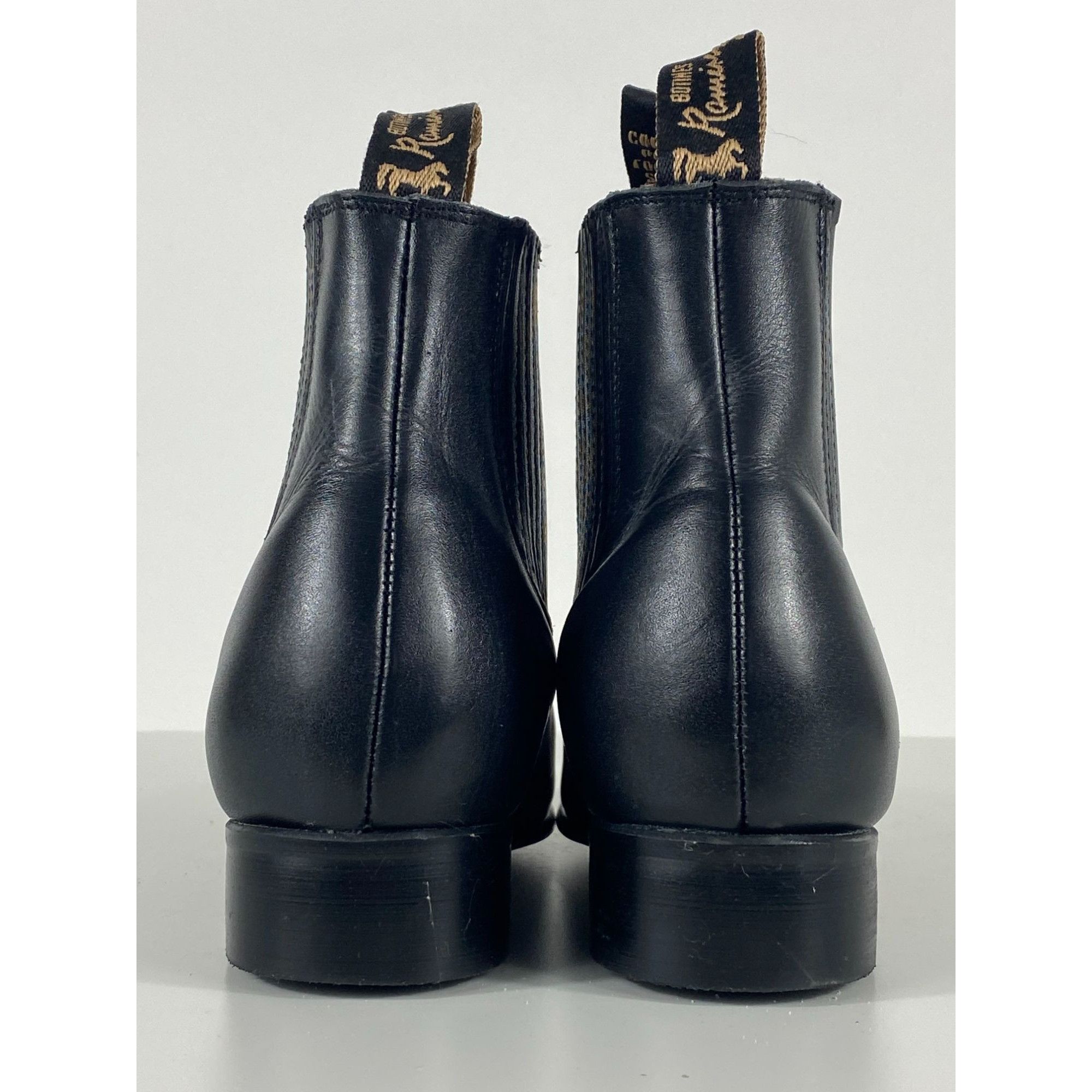 Other Botines Ramirez Black Leather Chelsea Ankle Boots Size 9 Wom Size US 9 / IT 39 - 5 Thumbnail