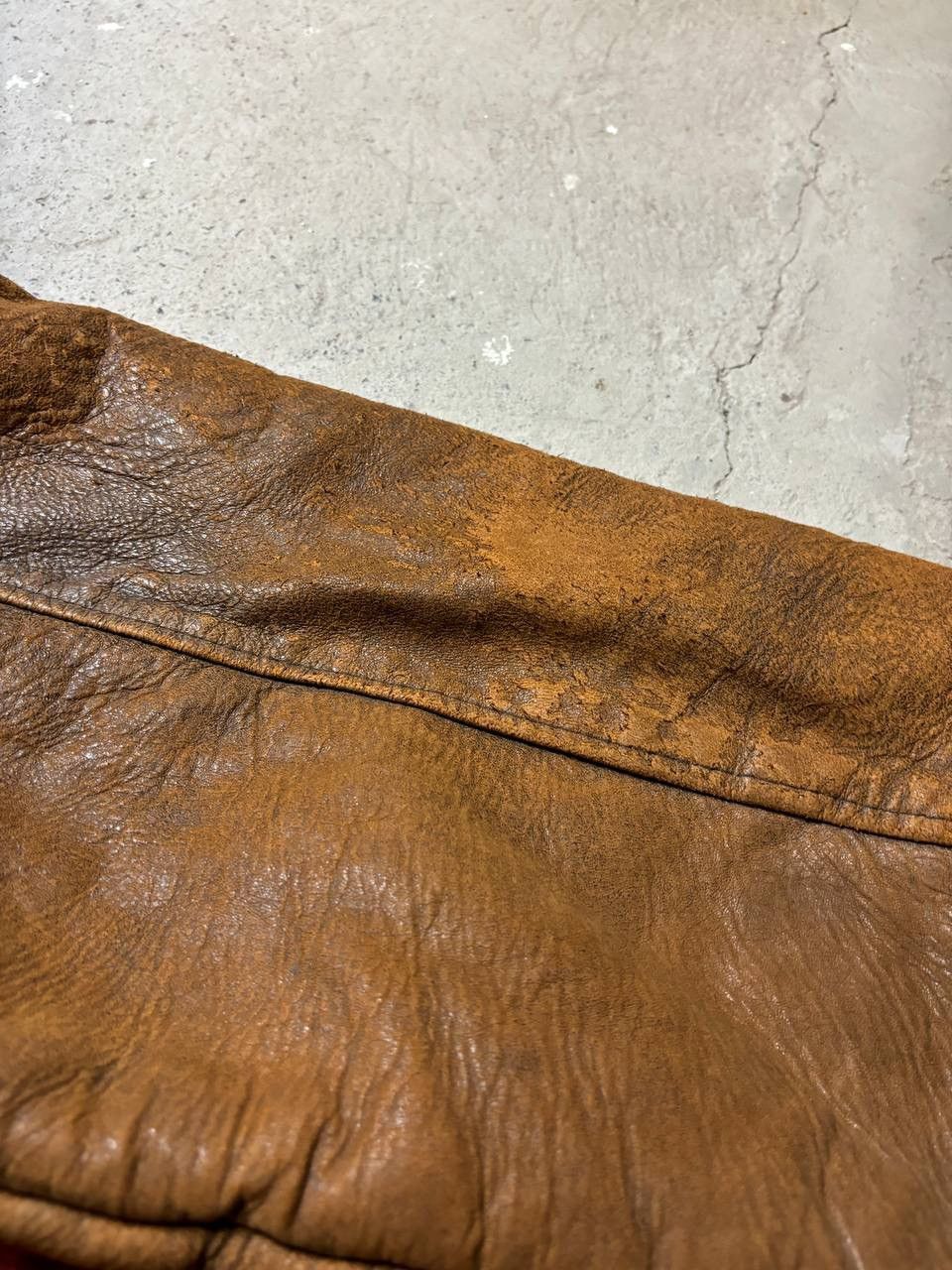 Japanese Brand × Vintage Vintage Y2K Aviator Leather Motorcycle Jacket Size US XL / EU 56 / 4 - 5 Thumbnail