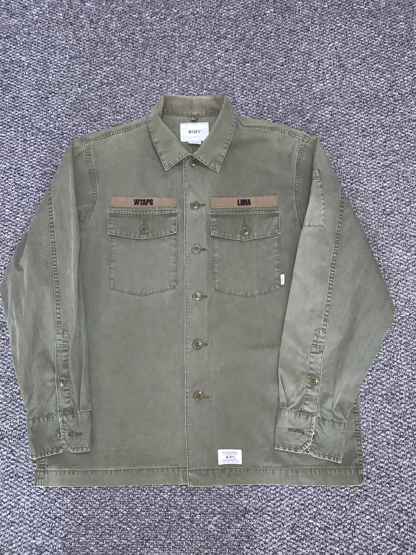 Wtaps WTAPS Cotton Shirt L Size Size US L / EU 52-54 / 3 - 1 Thumbnail