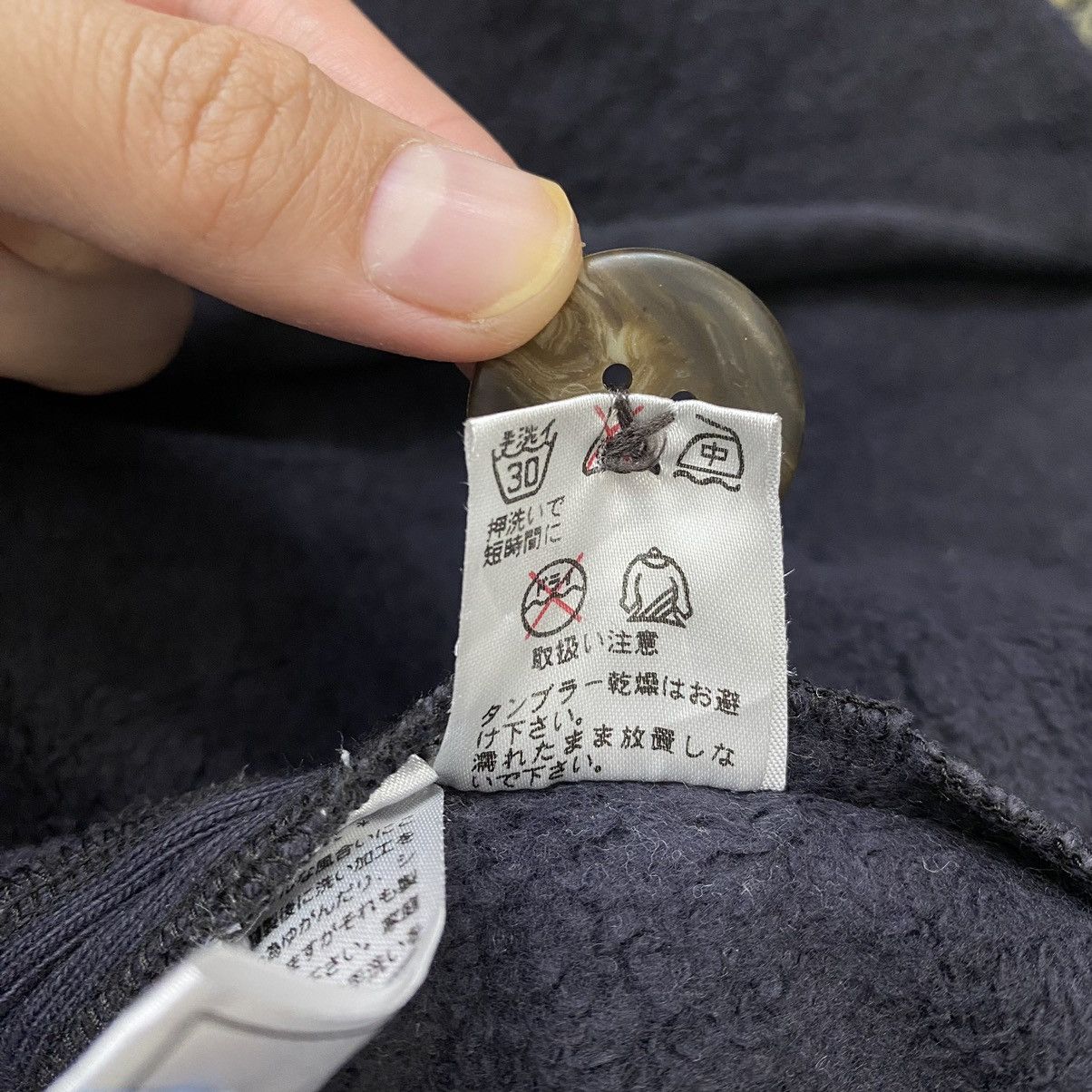 Japanese Brand QUADRO Japanese Brand Sherpa Inside Button Up Hooded Coat Size US S / EU 44-46 / 1 - 7 Thumbnail