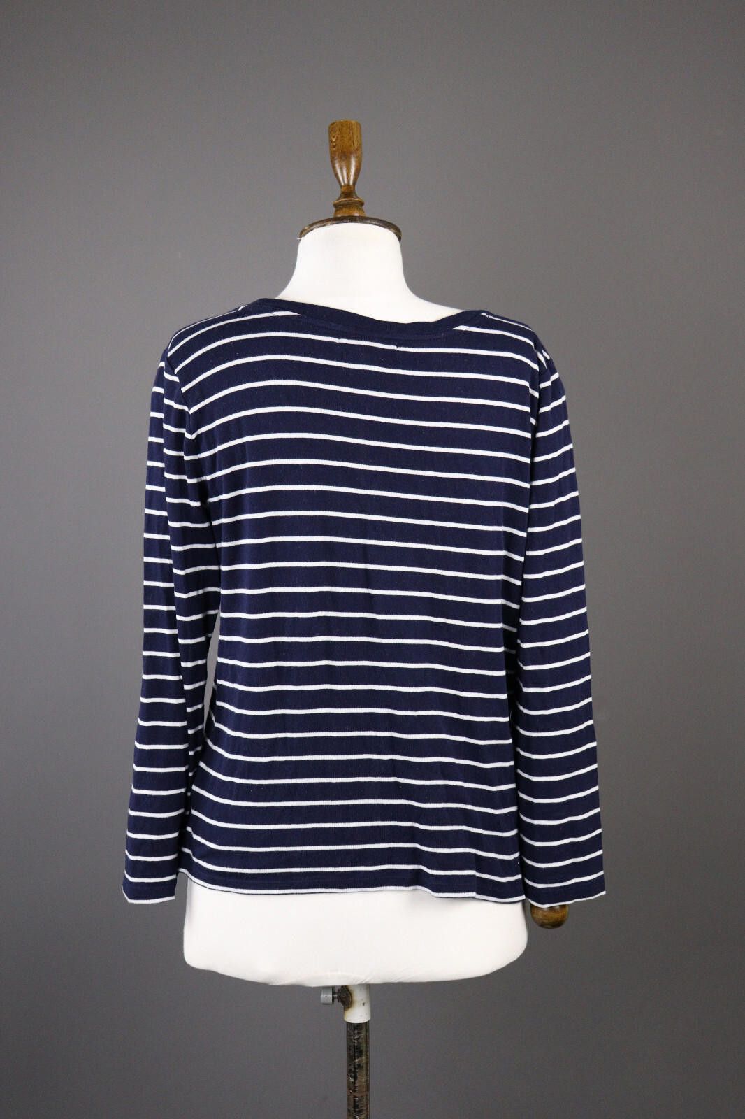 Lauren Ralph Lauren Lauren Ralph Lauren Blue Stripe Pullover Sweater Size L Size L / US 10 / IT 46 - 5 Thumbnail