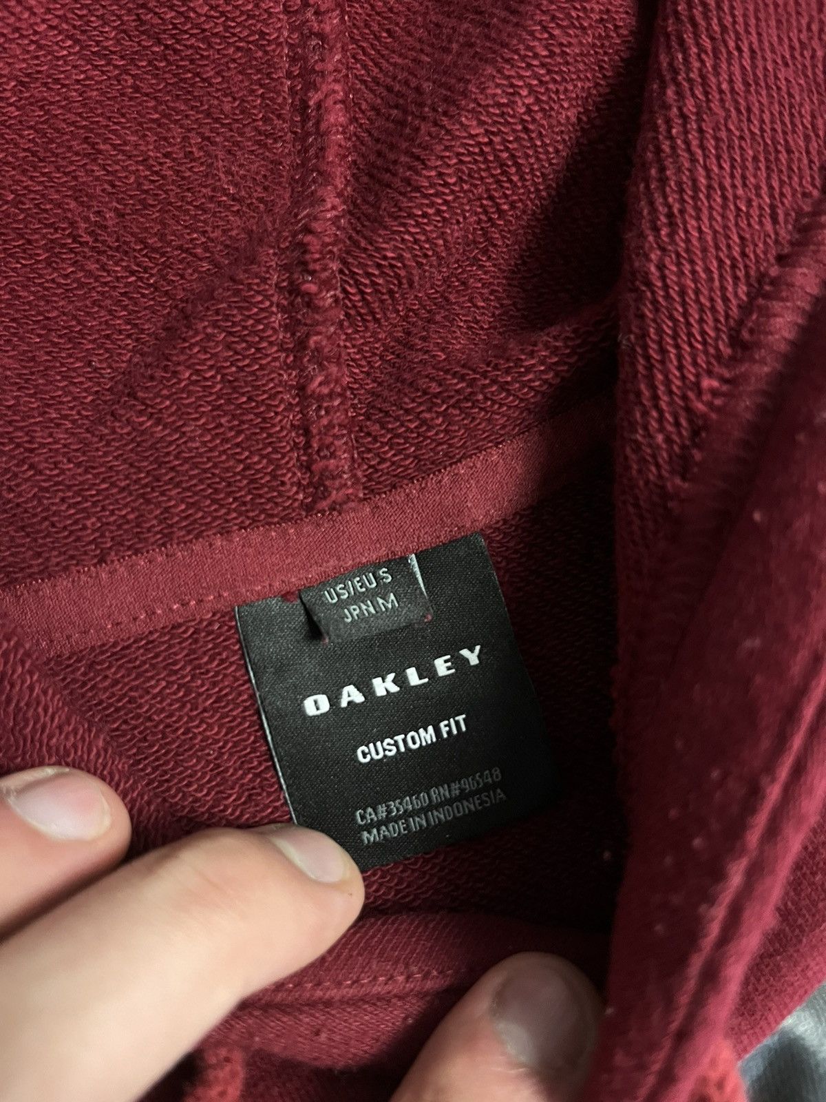 Oakley Oakley big logo vintage hoody Size US S / EU 44-46 / 1 - 6 Thumbnail