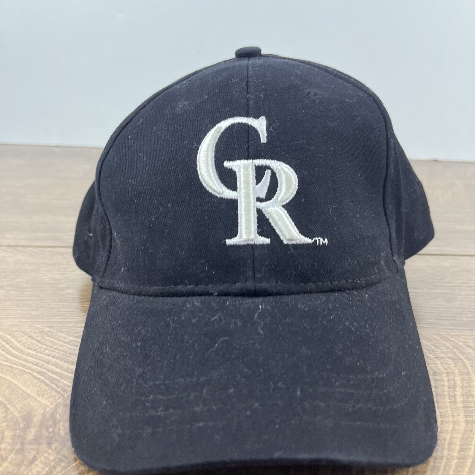 Other Colorado Rockies Black Hat Black Cap Rockies Hat Adjustable Size ONE SIZE - 6 Thumbnail