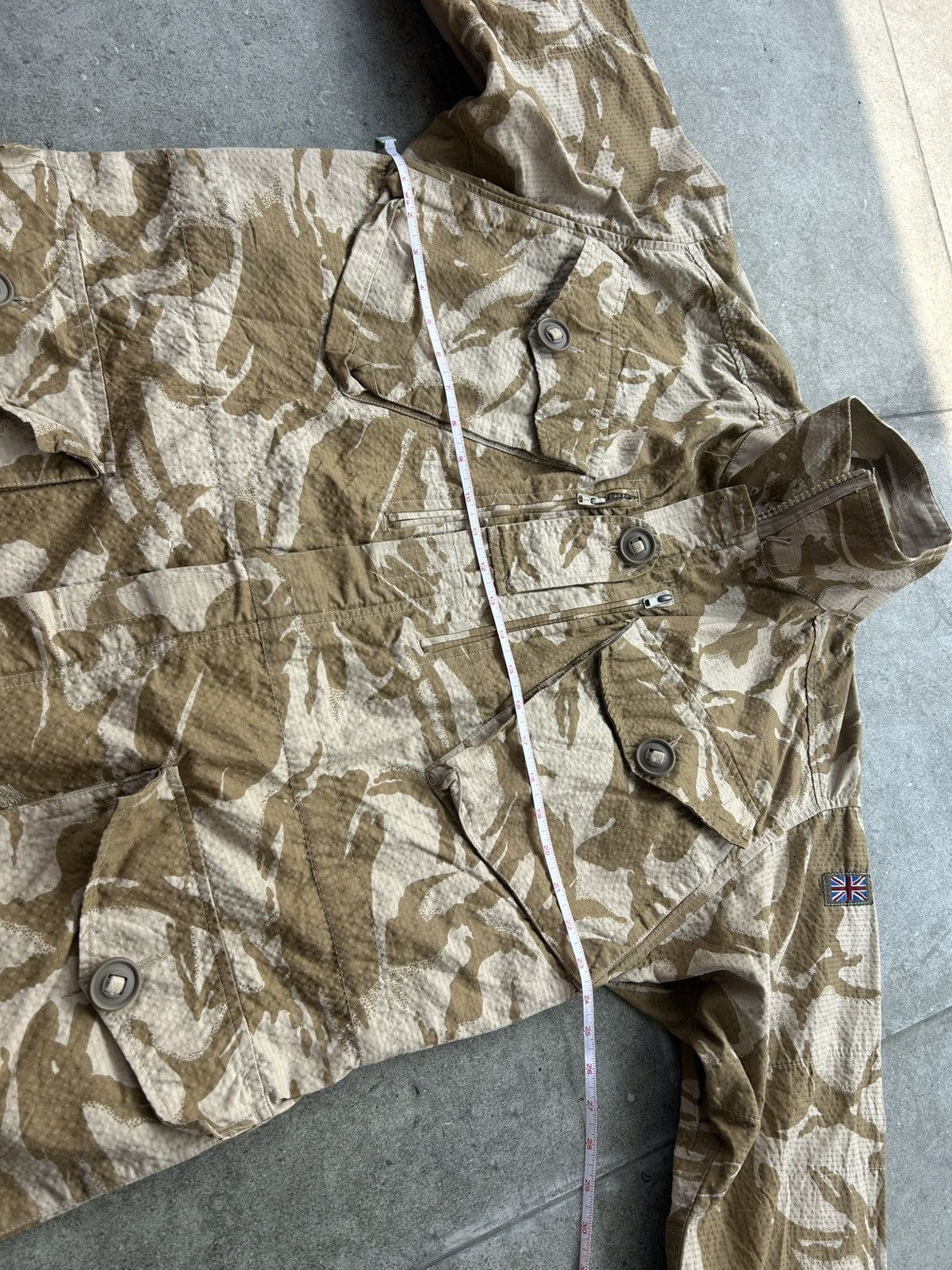 New England Outerwear Issue British Army Desert DPM Ripstop Field Jacket Size US XL / EU 56 / 4 - 12 Thumbnail
