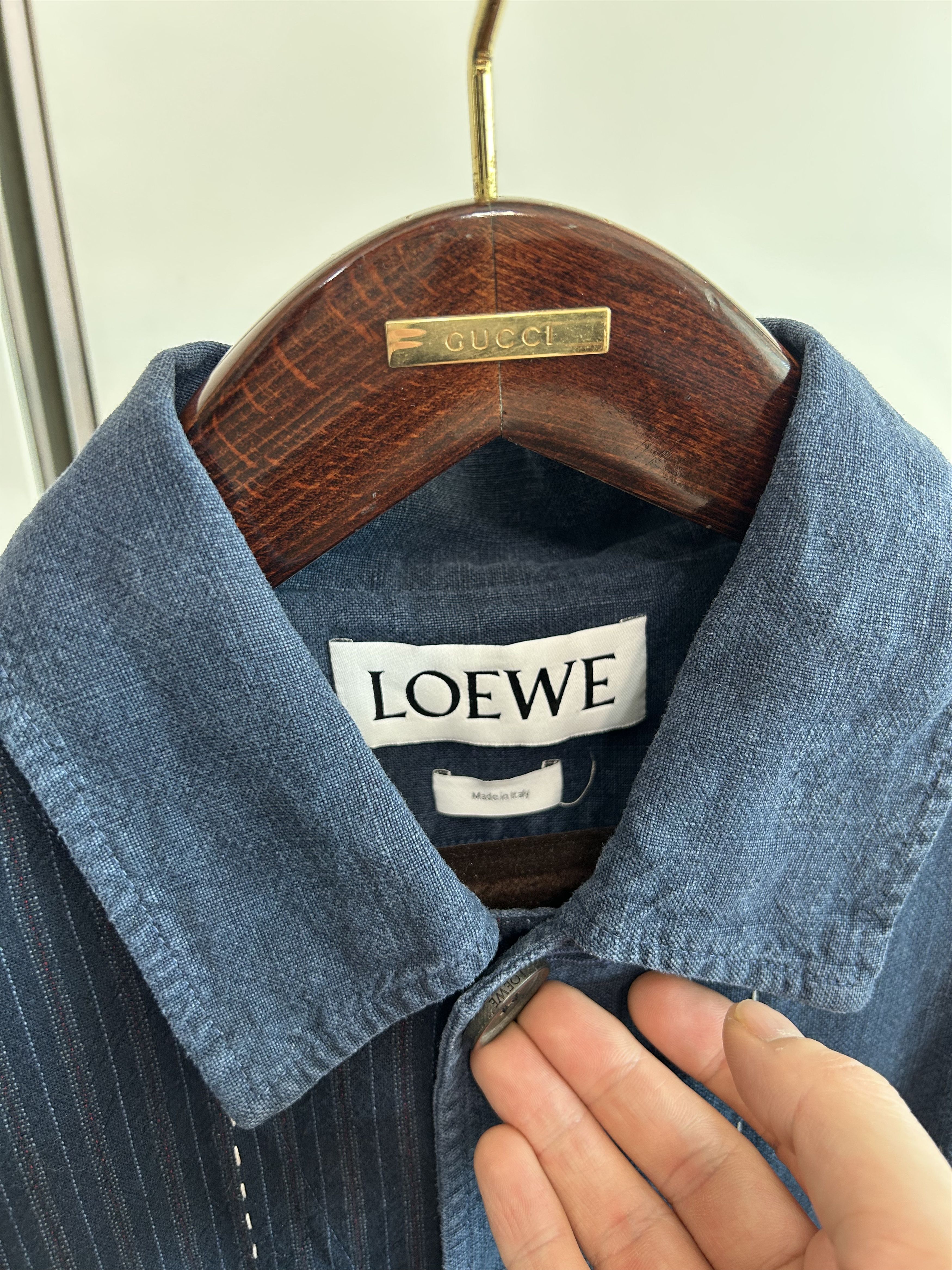 Loewe LOEWE Boro Detail Indigo Jacket Size US M / EU 48-50 / 2 - 4 Thumbnail