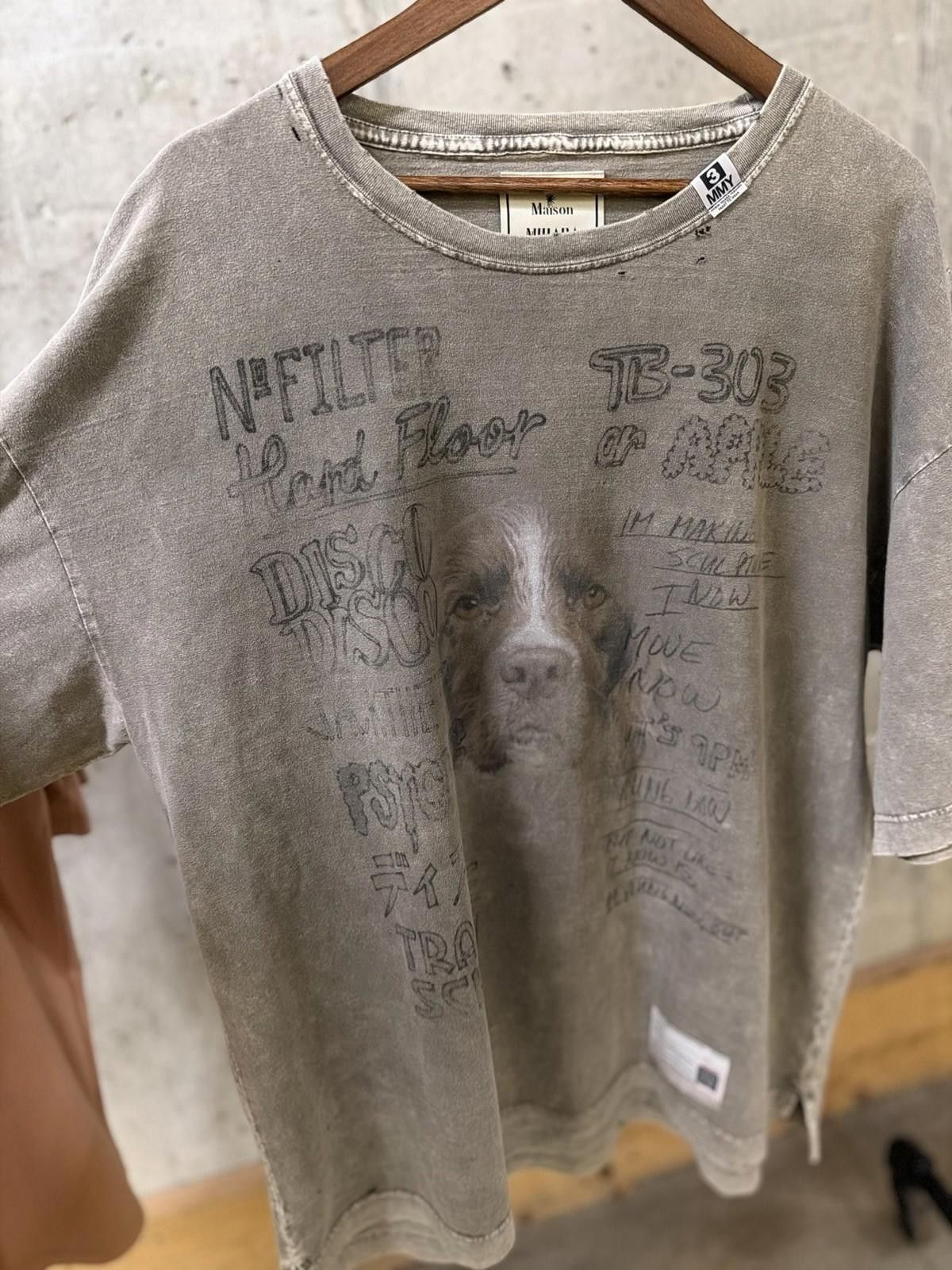Maison MIHARA YASUHIRO Maison Mihara Yasuhiro Graphic Printed T-Shirt Dog Size (50) Size US L / EU 52-54 / 3 - 3 Thumbnail