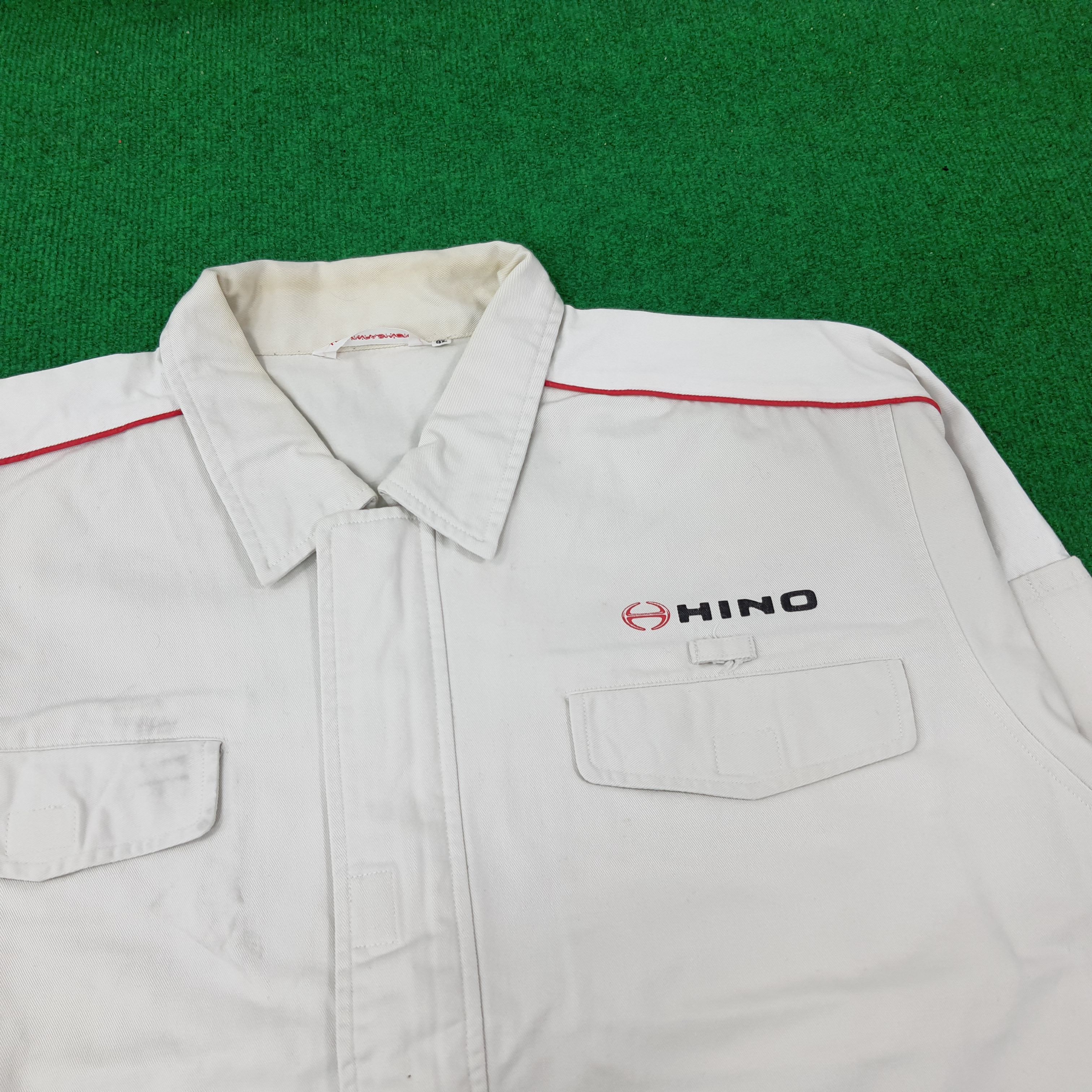 Japanese Brand × Vintage Vintage HINO Motors Japanese Brand Work Jacket C221N18 Size US L / EU 52-54 / 3 - 2 Thumbnail