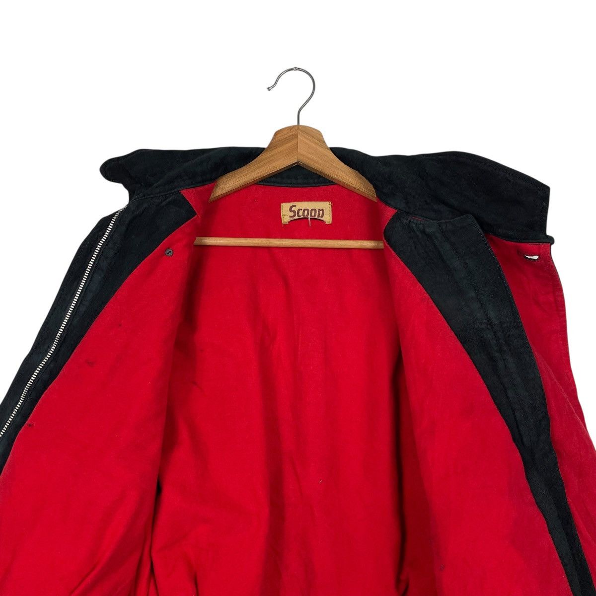 Japanese Brand Japanese Brand Scoop Black Bomber Jacket Size US M / EU 48-50 / 2 - 12 Thumbnail