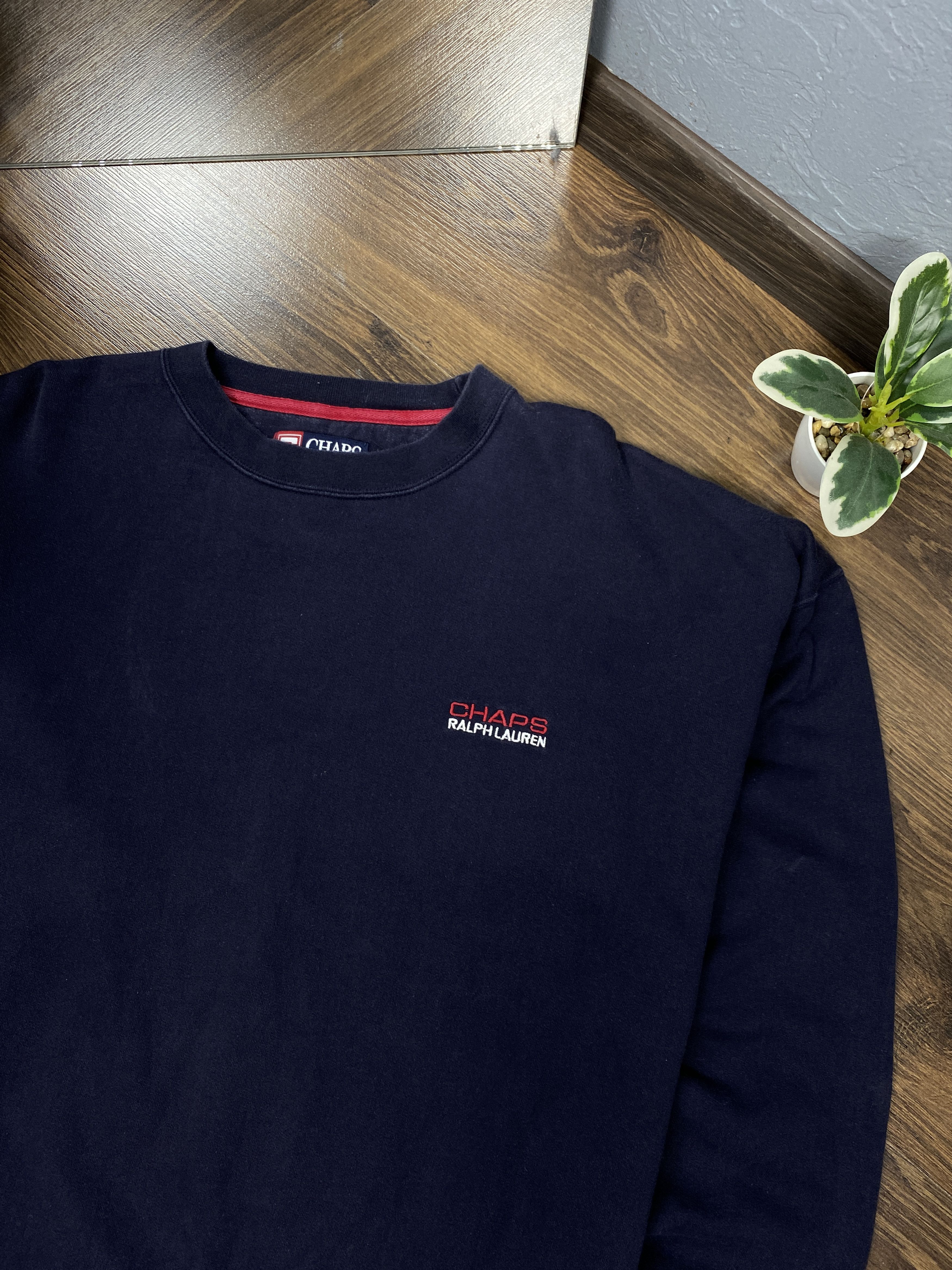 Chaps Ralph Lauren Chaps Polo Ralph Lauren 90s Vintage Mens Sweatshirt Size US L / EU 52-54 / 3 - 2 Thumbnail