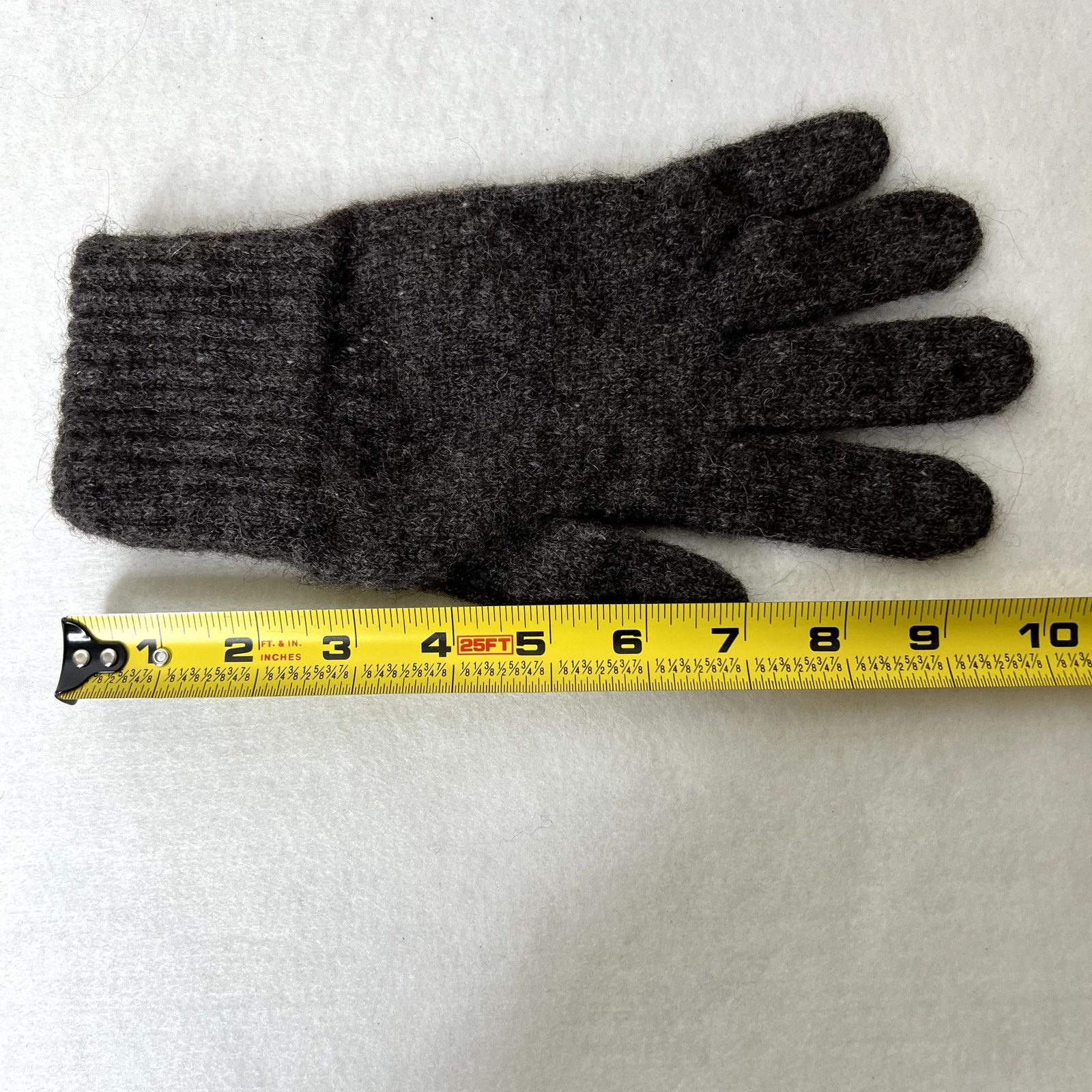 Other Gray Knit Winter Gloves Size ONE SIZE - 4 Thumbnail