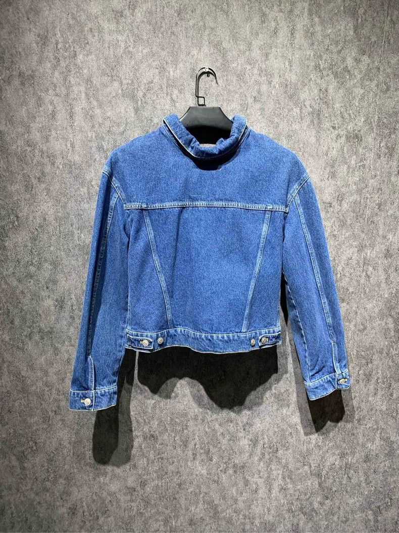 Balenciaga Balenciaga Blue Simple Denim Jacket 2502-Nextarrow Size XS / US 0-2 / IT 36-38 - 8 Thumbnail