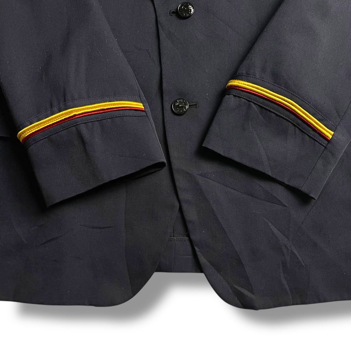 Yohji Yamamoto VINTAGE 90s YOHJI YAMAMOTO WOOL BLAZER JACKET Size US L / EU 52-54 / 3 - 5 Thumbnail