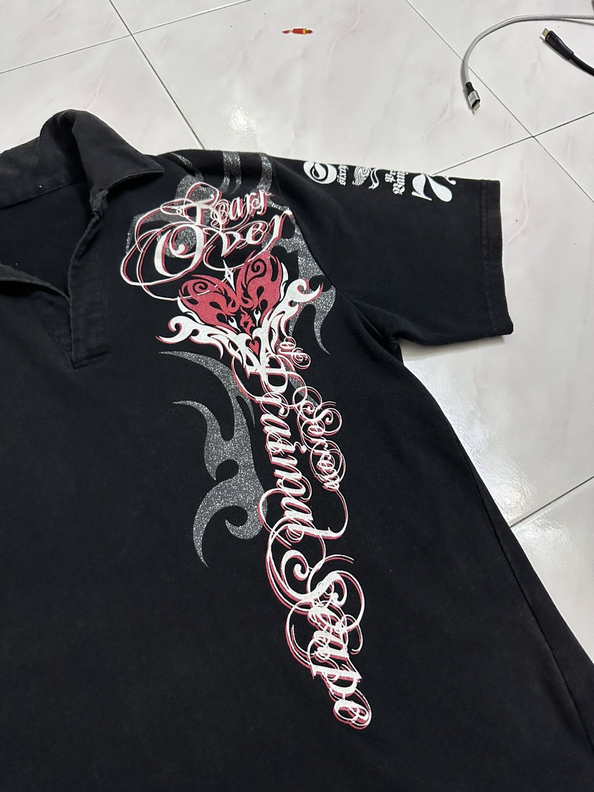 GOA 2000s Affliction Primal Scape Polo Jnco Southpole Y2K Style Size US M / EU 48-50 / 2 - 9 Thumbnail