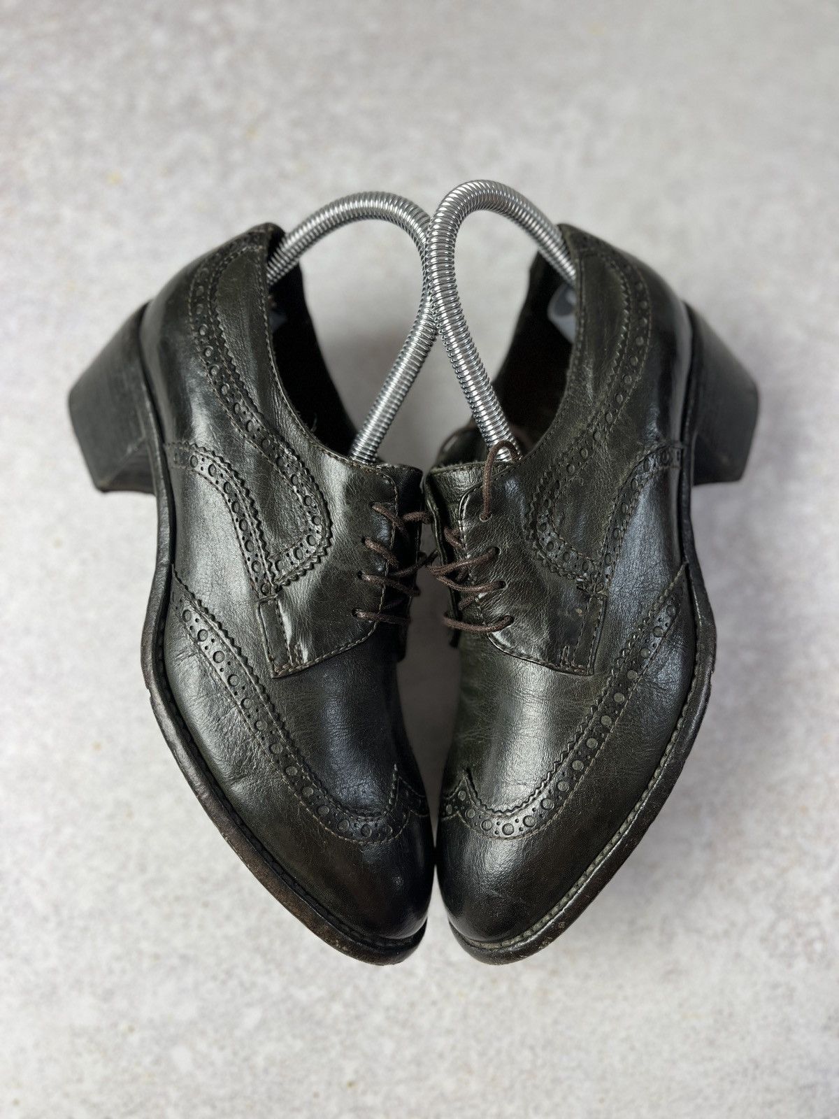 Other Lemargo Heritage Elegance Avant-Garde Oxford Brogue Heels Size US 7 / IT 37 - 1 Thumbnail