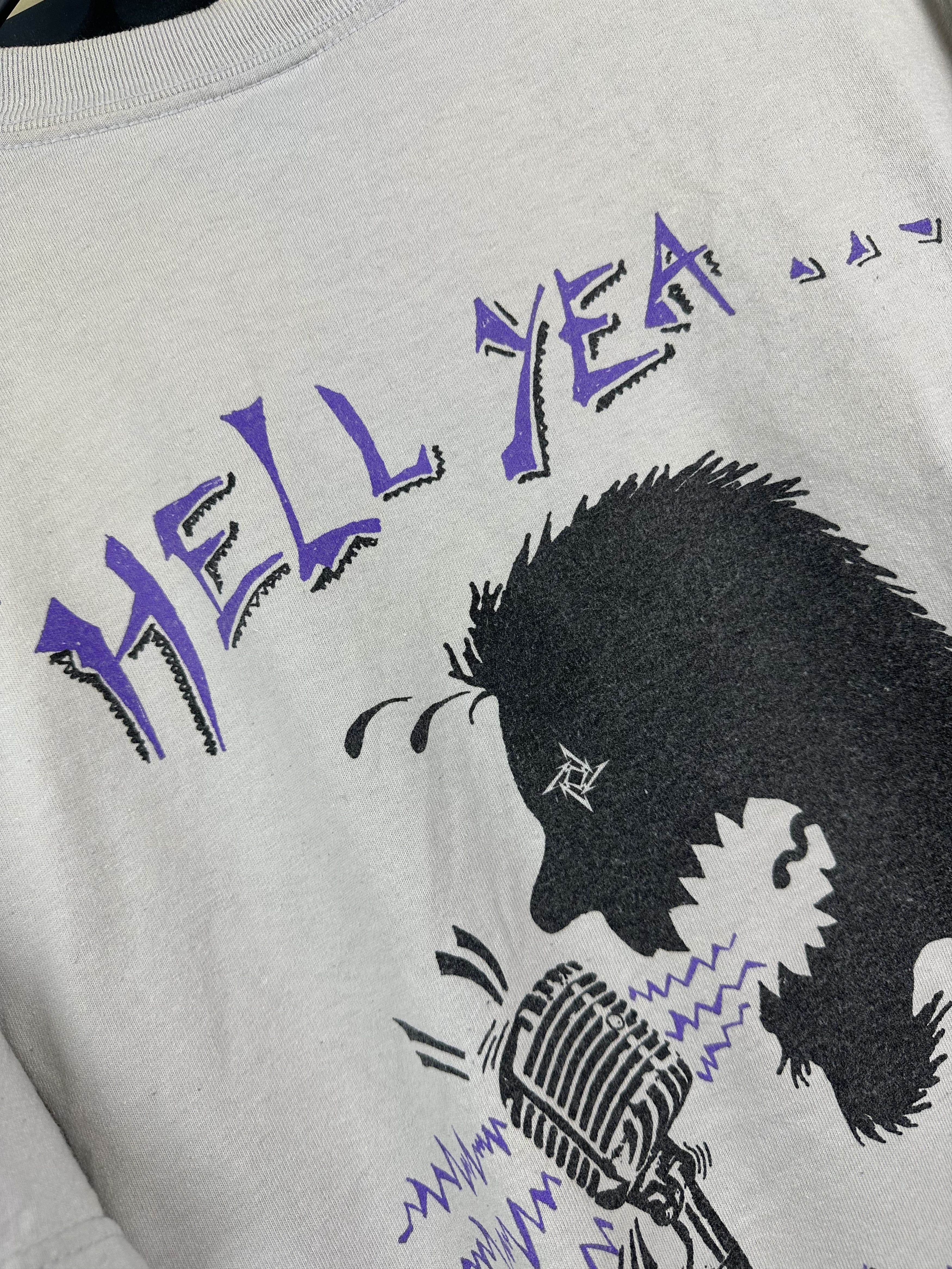 Band Tees × Vintage Vintage Metallic 2006 Hell Yea Metclub Band Shirt Tee Size US L / EU 52-54 / 3 - 11 Thumbnail