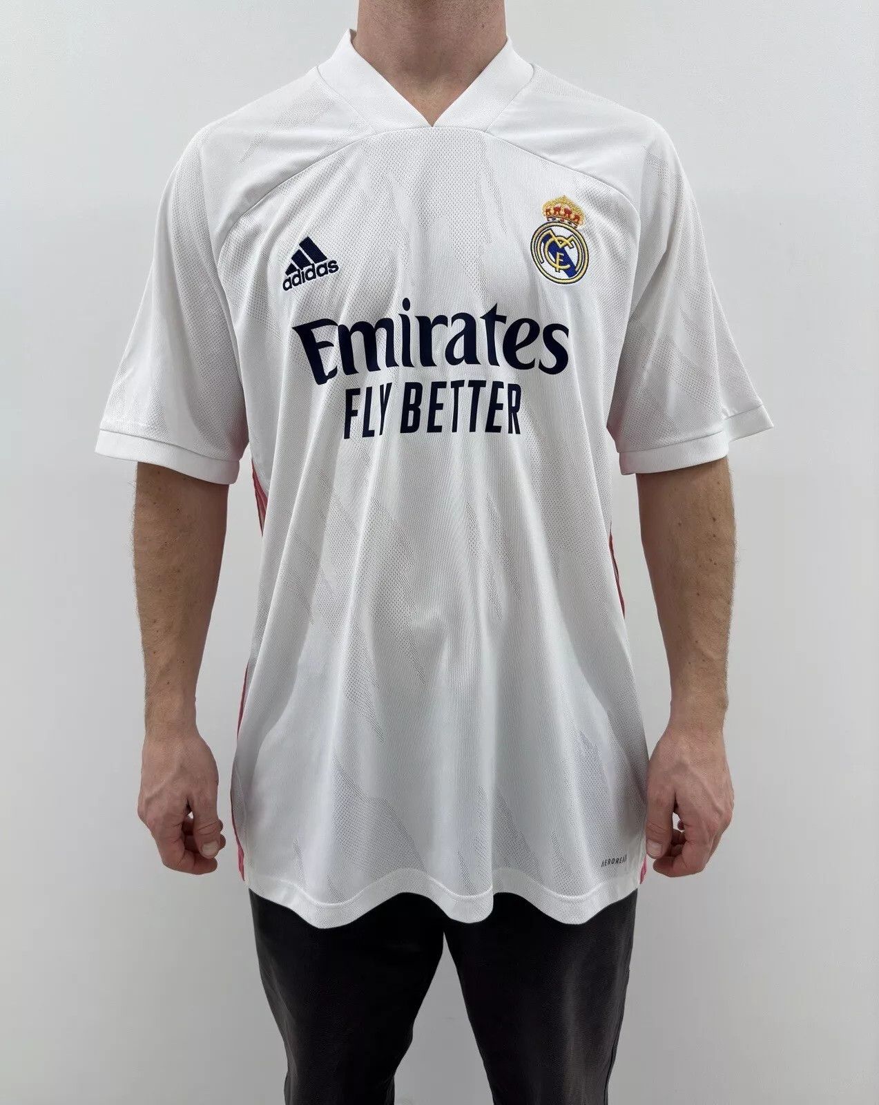 Adidas FC REAL MADRID 2020 2021 HOME JERSEY SHIRT SOCCER FOOTBALL Size US XL / EU 56 / 4 - 1 Thumbnail