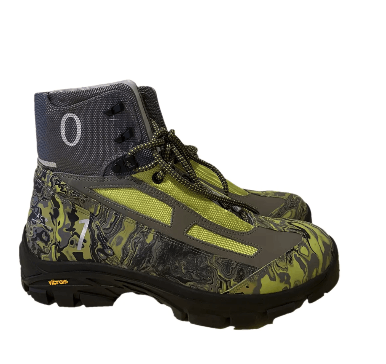 image of A Cold Wall Leather Boots Never Used in Green, Men's (Size 7)