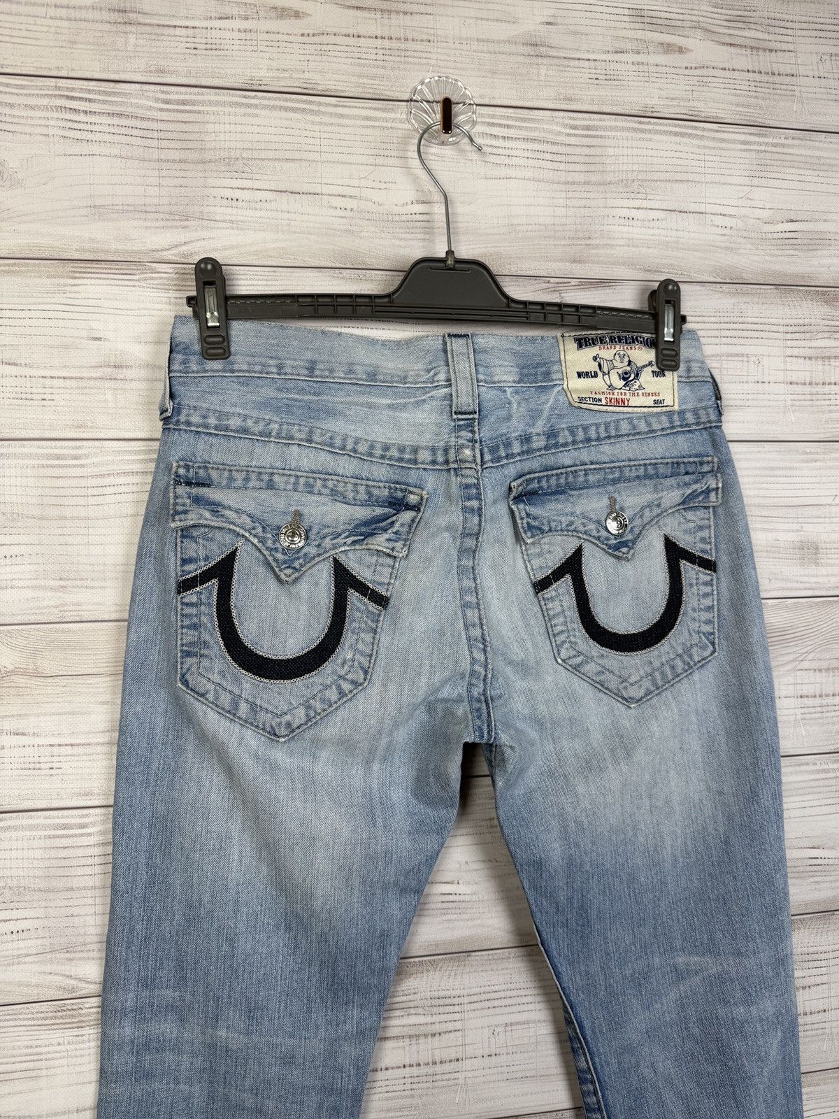 True Religion True Religion Crazy Jeans Size US 31 - 3 Thumbnail