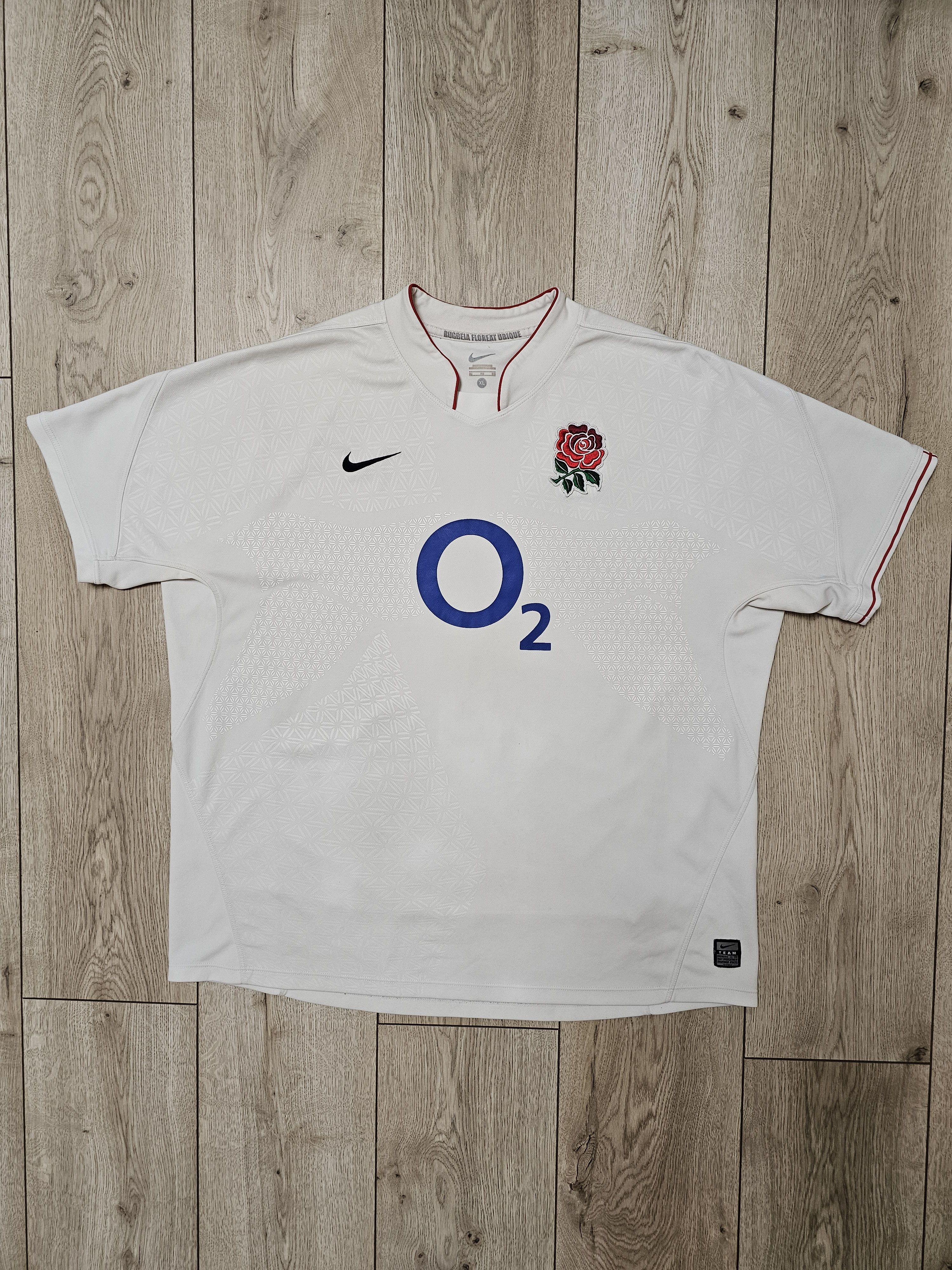 All Sport × Nike × Vintage ENGLAND RUGBY JERSEY RUGBY UNION HOME SHIRT RUGBY JERSEY Size US XL / EU 56 / 4 - 1 Thumbnail