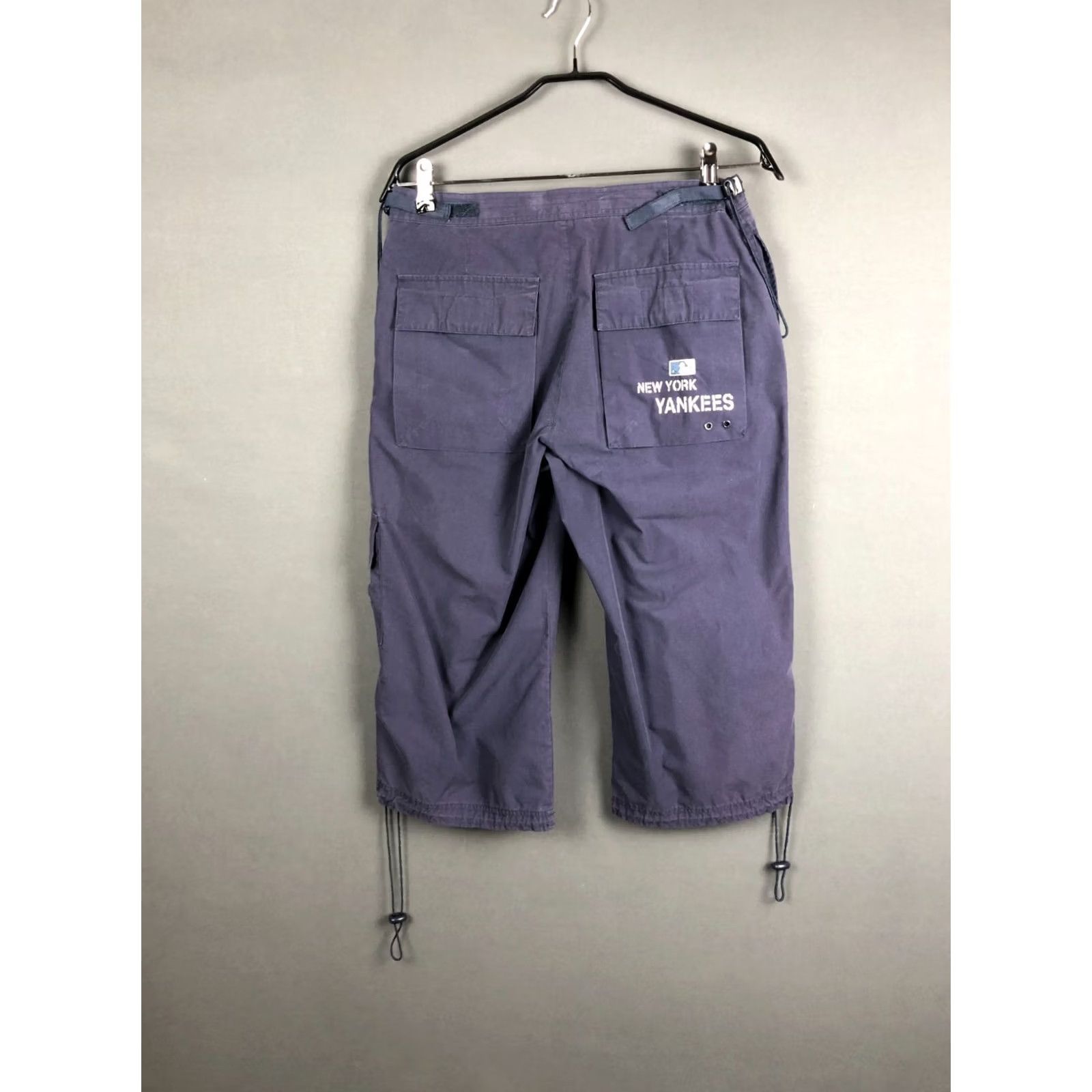 MLB Majestic Men's MLB New York Yankees Cargo Capri Pants Size M Blue Polyester Size US 31 - 2 Thumbnail