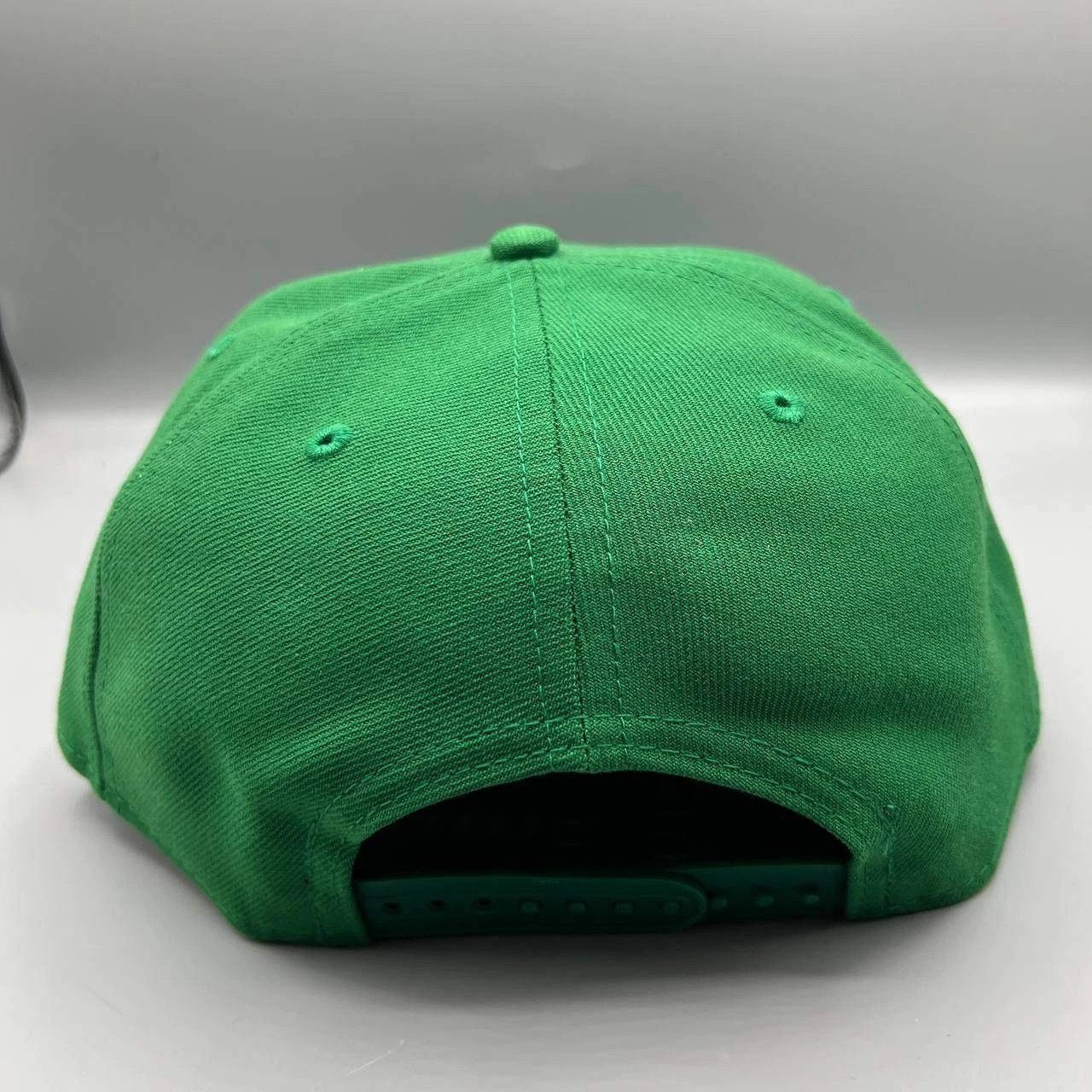 New Era Boston Celtics Hat Men Green NBA Snap Back Cap New A-Frame Size ONE SIZE - 5 Thumbnail