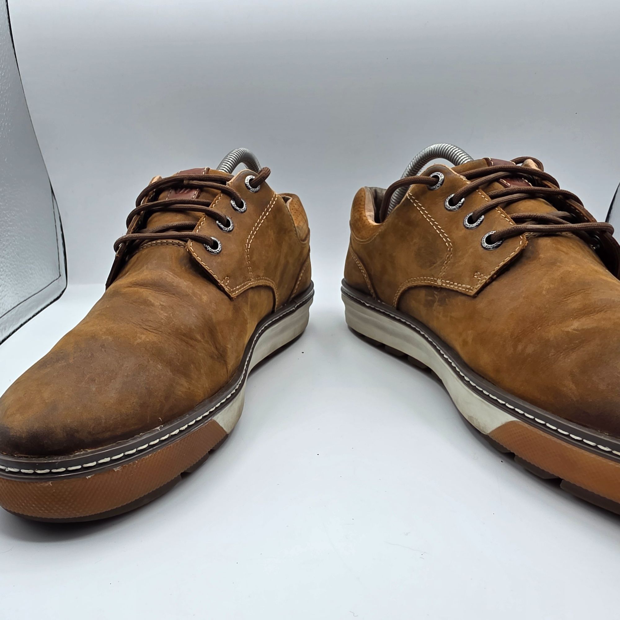 Johnston & Murphy Johnston and Murphy McGuffey Mens Size 9 M Brown Plain Toe S Size US 9 / EU 42 - 3 Thumbnail
