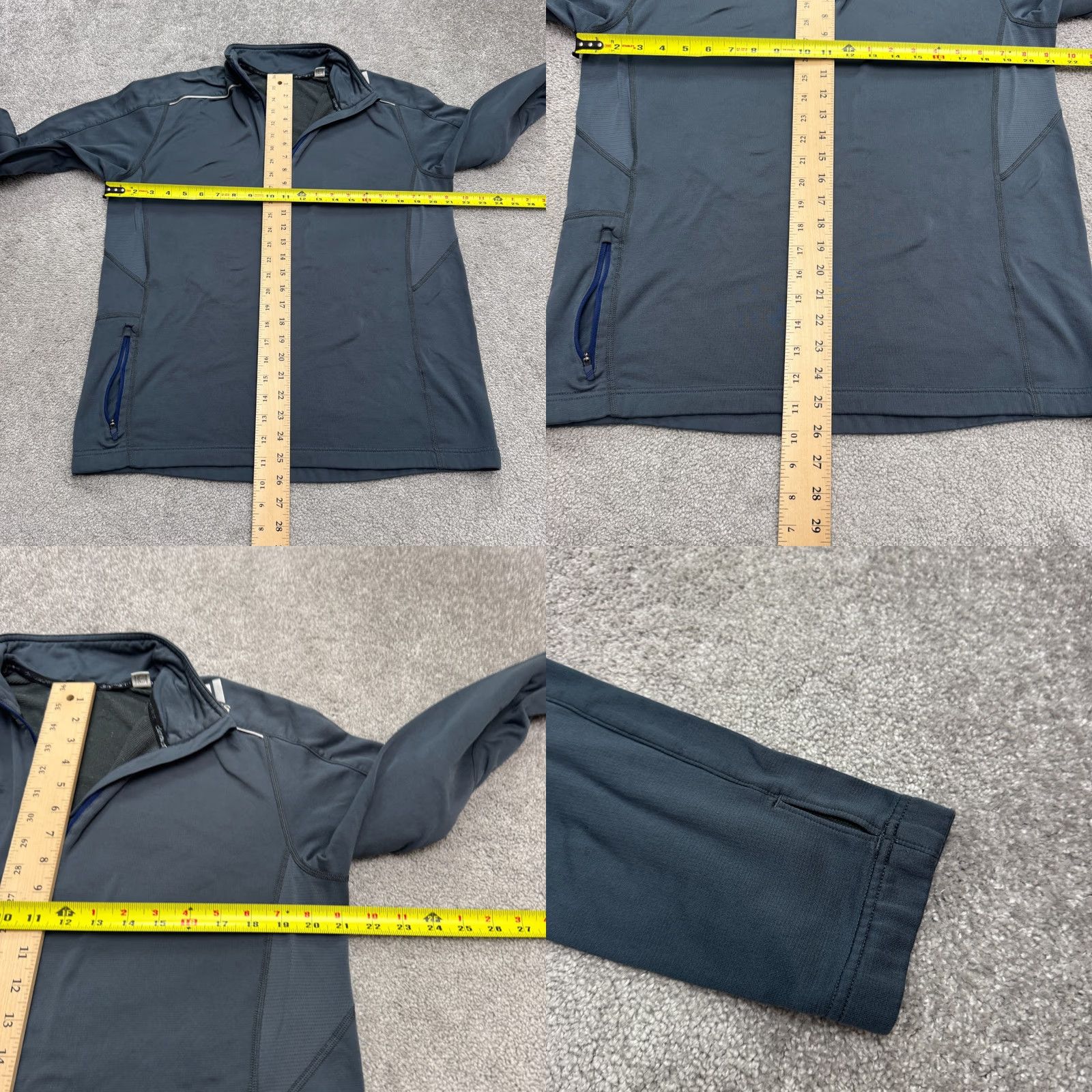 Adidas Adidas Climawarm 1/4 Zip Pullover Jacket Mens Medium Blue Activewear Athletic Size US M / EU 48-50 / 2 - 9 Thumbnail