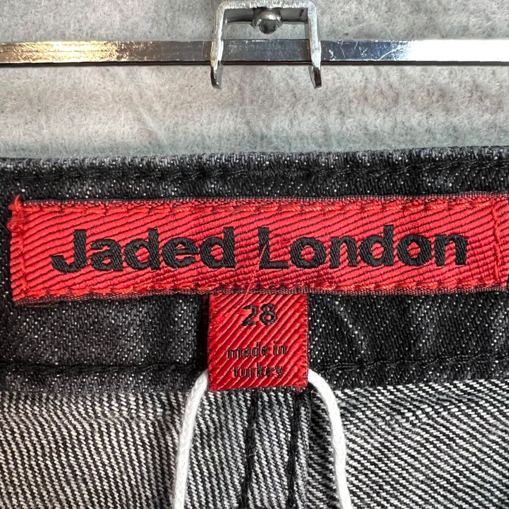Jaded London VINTAGE Jaded London Black Skinny Fit Denim Jeans Womens 28 Cotton Size 28" / US 6 / IT 42 - 3 Thumbnail