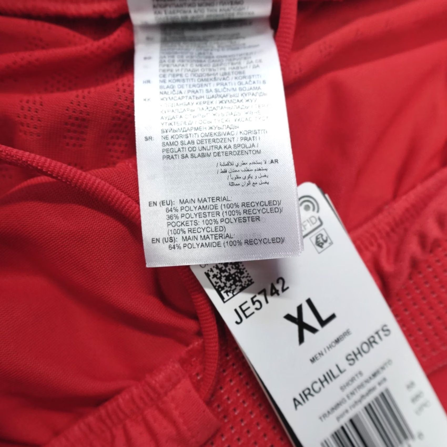 Adidas Adidas AirChill Training Shorts Running Performance Men's XL Red JE5742 Size US 36 / EU 52 - 7 Thumbnail