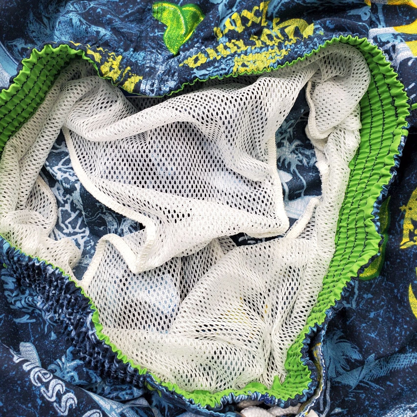Swims Corona Extra Swim Shorts Mens 36 Graphic Print Multi Drawstring Lined Beach 100% Polyester Size US 36 / EU 52 - 6 Thumbnail