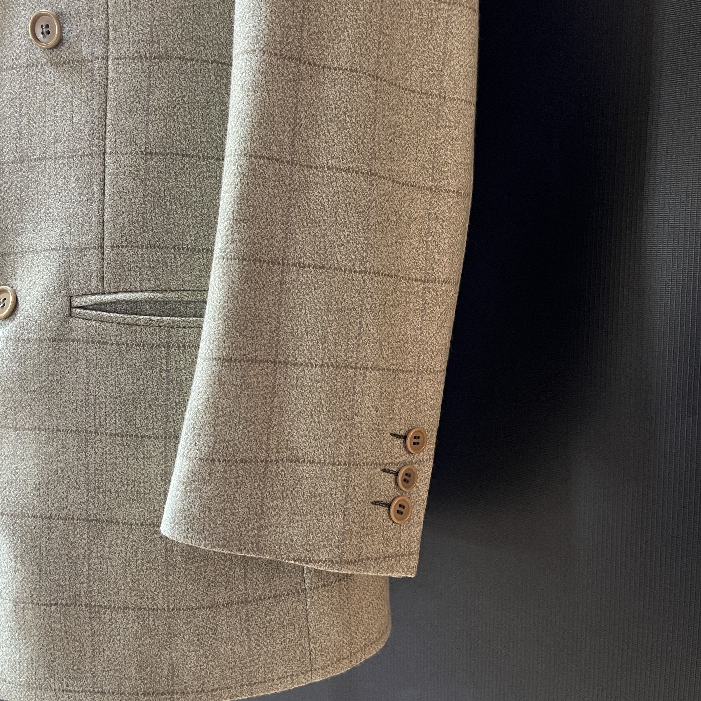 Missoni Missoni Uomo Cashmere Wool Tweed Double Jacket Italy IT48 Size 48R - 5 Thumbnail