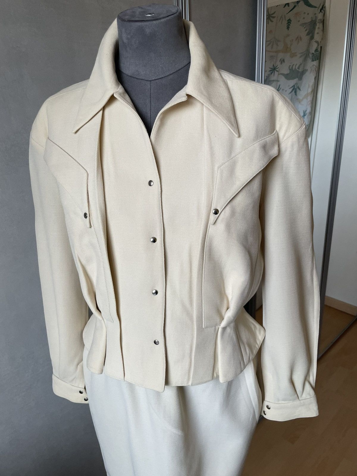 Thierry Mugler THIERRY MUGLER SET JACKET AND SKIRT Size M / US 6-8 / IT 42-44 - 2 Thumbnail