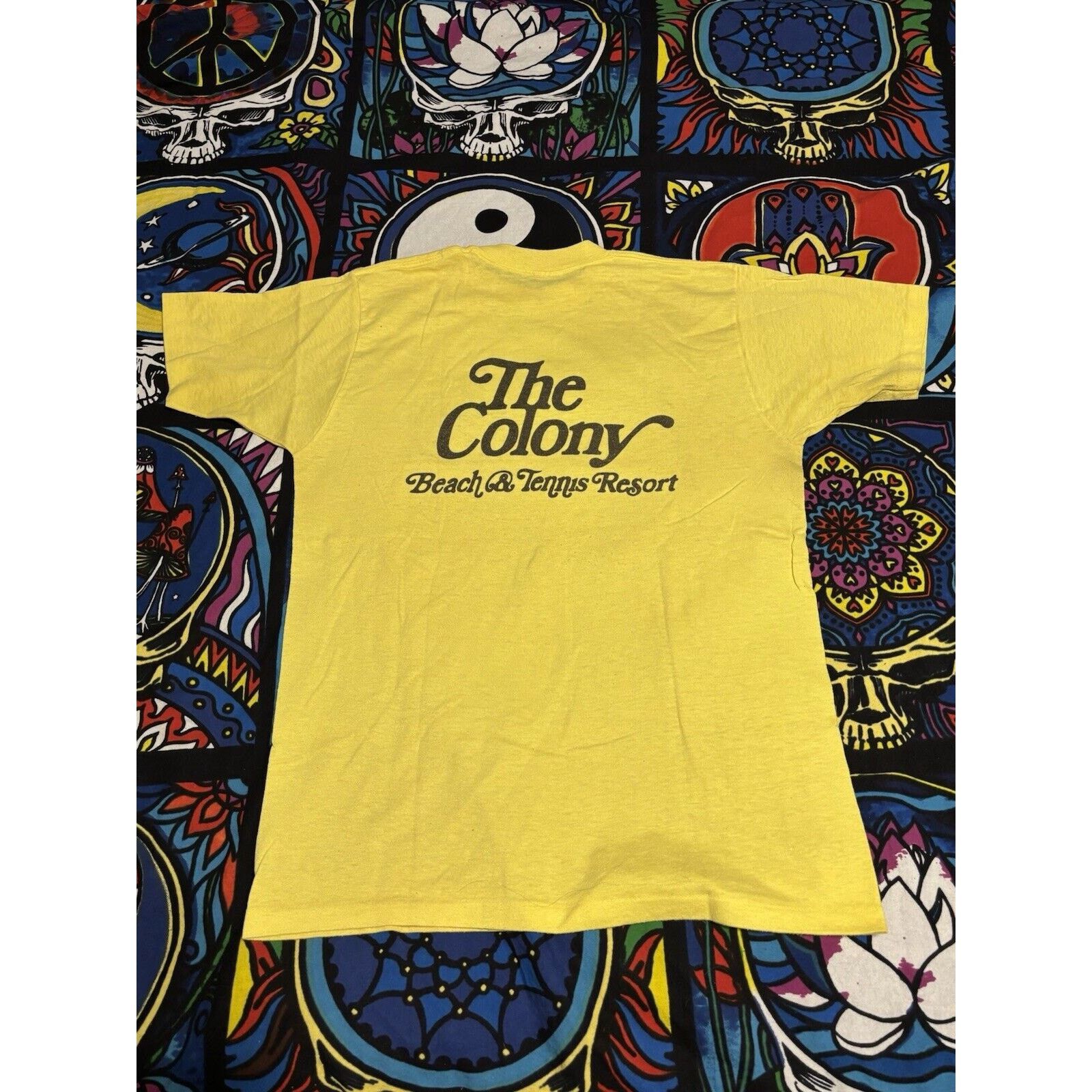 Other Vintage yellow 70s sportswear colony beach tennis shirt L Size US L / EU 52-54 / 3 - 2 Thumbnail