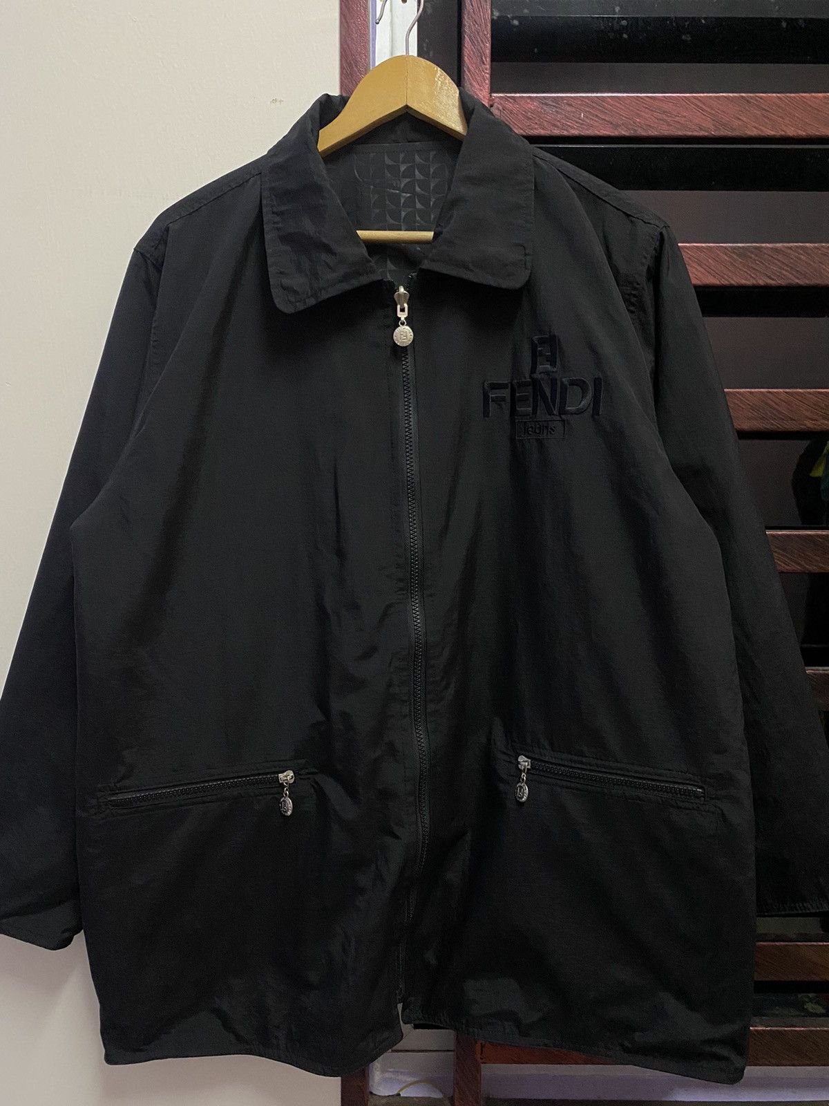 Vintage Fendi Zucca Reversible Fendi Jacket FENDI Zucca Reversible 