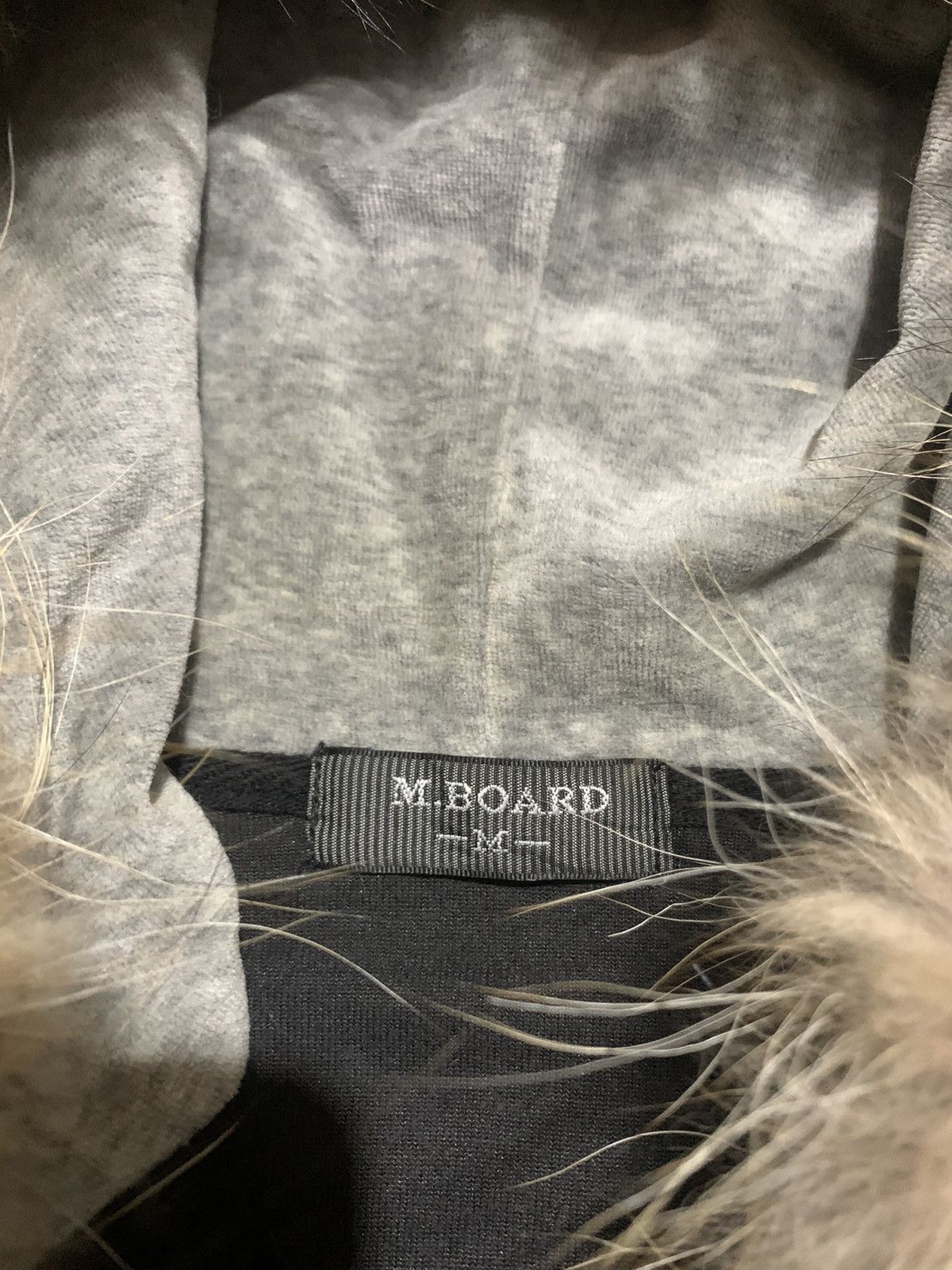 If Six Was Nine × Japanese Brand × Le Grande Bleu (L.G.B.) M Board poem velvet boxy fur hoodie lgb yasuyuki ishii style Size US M / EU 48-50 / 2 - 9 Thumbnail