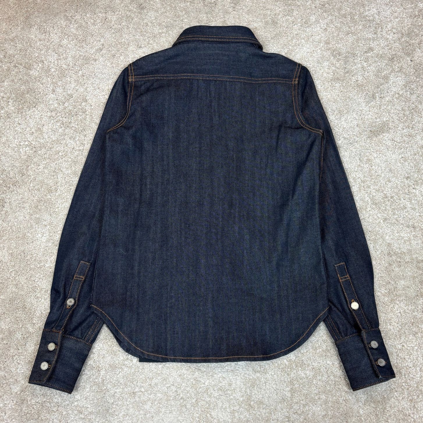 Sterling Ruby S.R. Studio L.A. CA. Button Down Contrast Stitch Shirt Small Size S / US 4 / IT 40 - 3 Thumbnail
