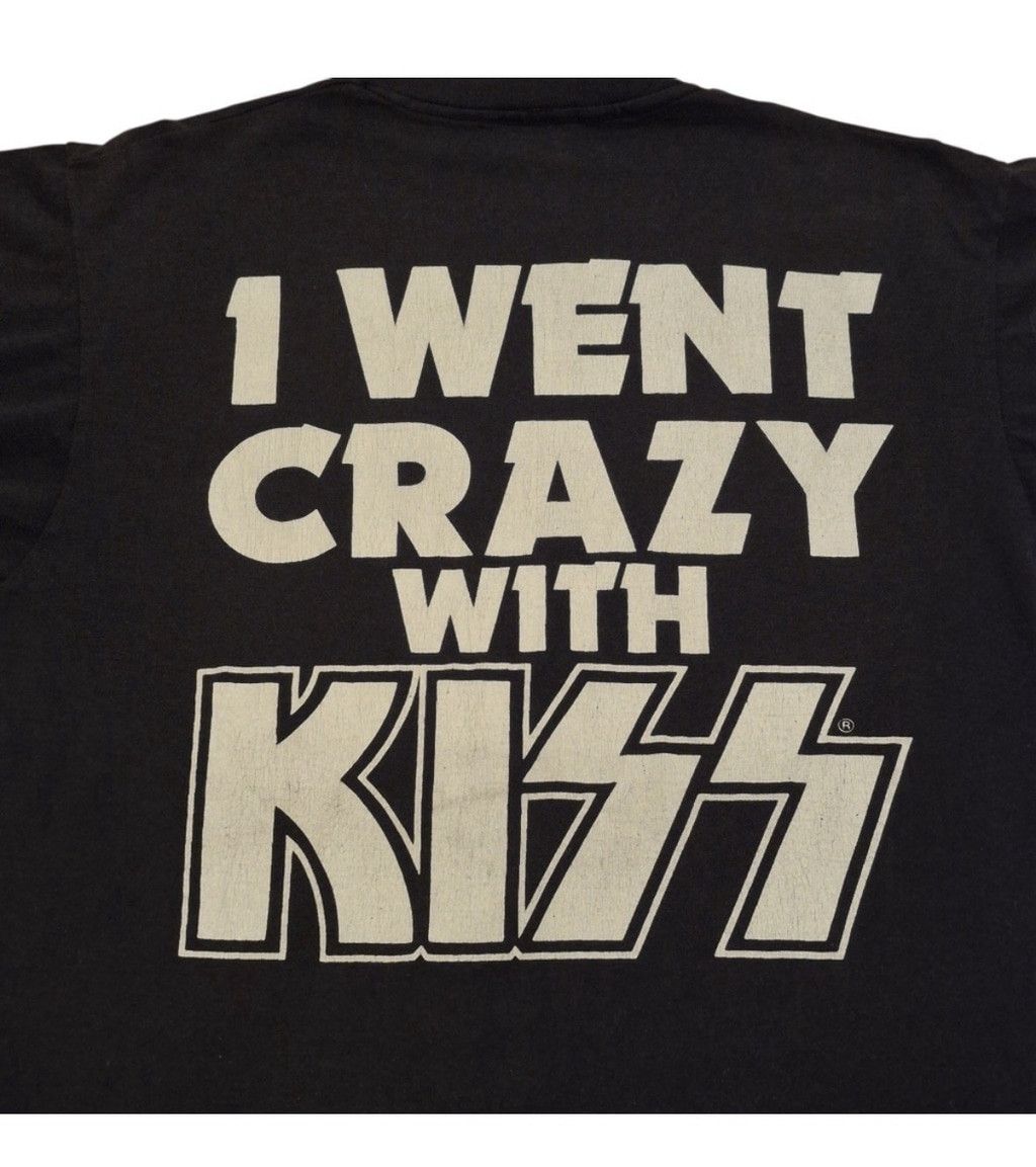 KISS 1988 Kiss Crazy Nights Tour Vintage T Shirt Large Black Size US L / EU 52-54 / 3 - 5 Thumbnail