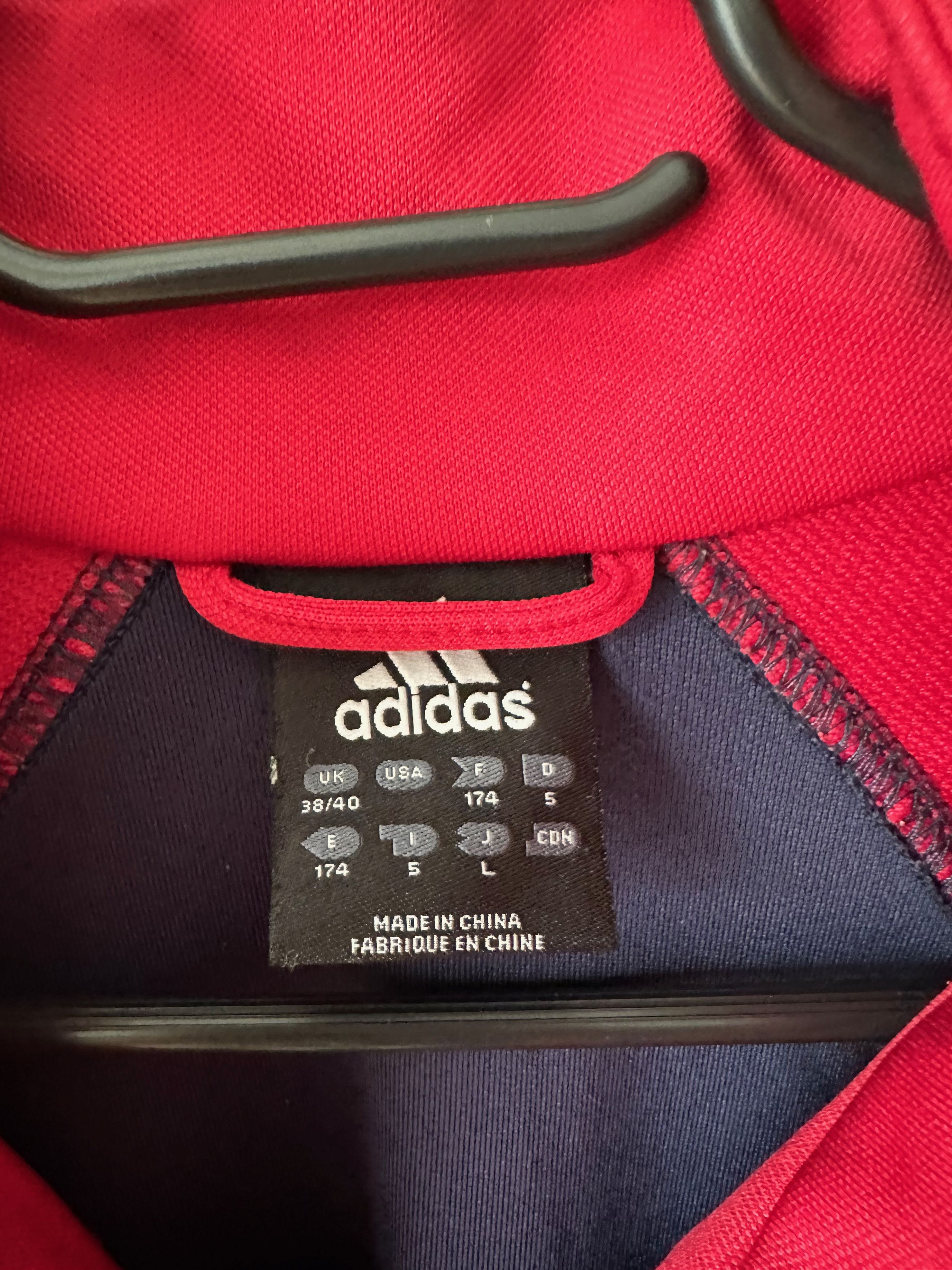 Adidas 2003 Adidas Bayern Munchen Munich track top athletic jacket Size US M / EU 48-50 / 2 - 6 Thumbnail