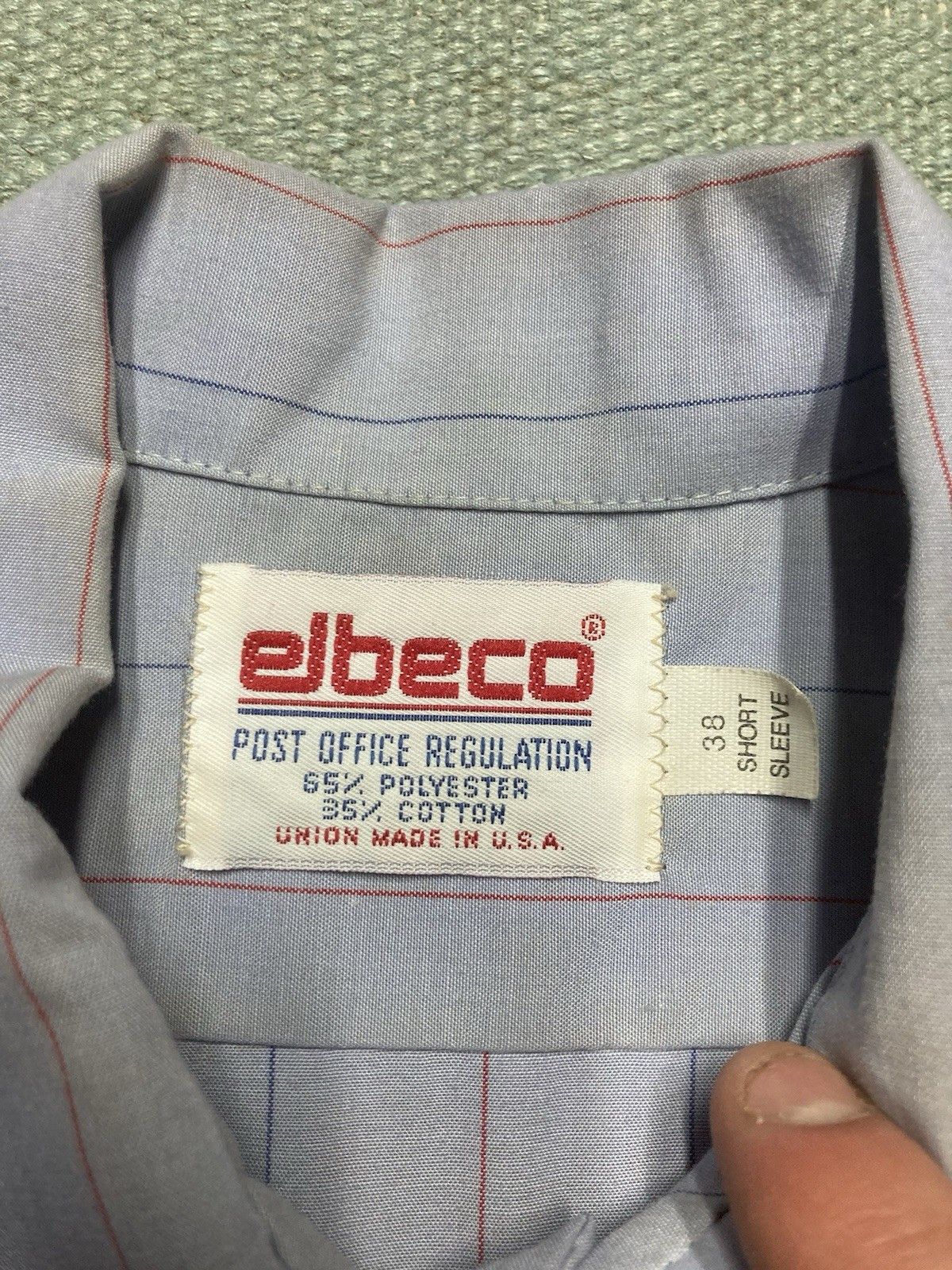 Vintage Vintage button shirt Elbeco USPS mail carrier eagle women 38 Size L / US 10 / IT 46 - 5 Thumbnail