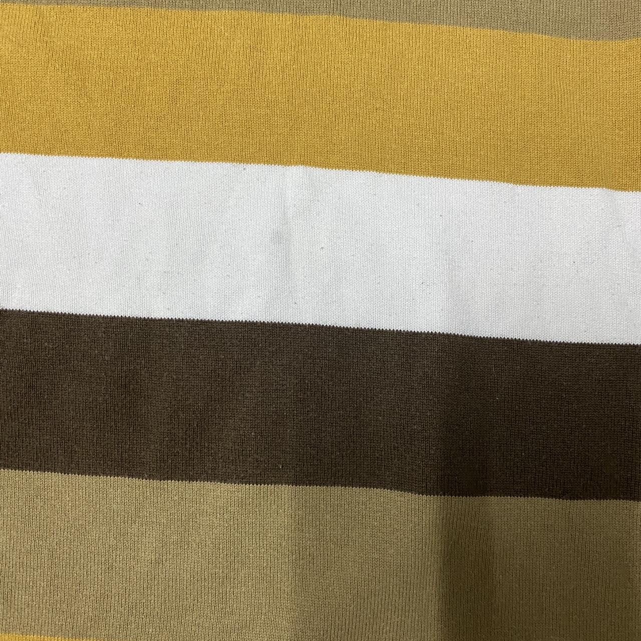 Fred Perry Brown and white striped Fred Perry long sleeve top #retro Size US M / EU 48-50 / 2 - 4 Thumbnail