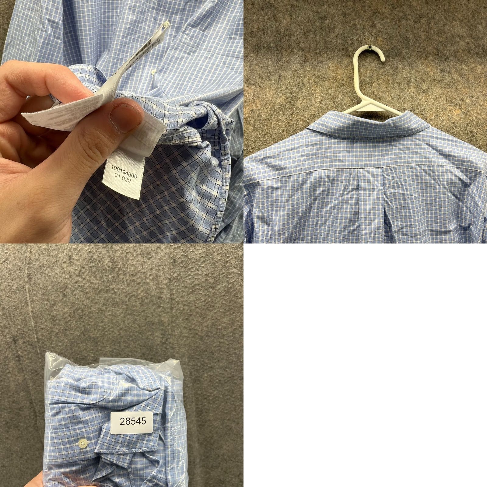 Brooks Brothers VINTAGE Brooks Brothers Shirt Men 18.5 34 Blue Gingham Regent Madison Poplin Button-Down Shirts Mens Regular Blue Pattern Check Long Sleeve Collared Size US XXL / EU 58 / 5 - 9 Thumbnail