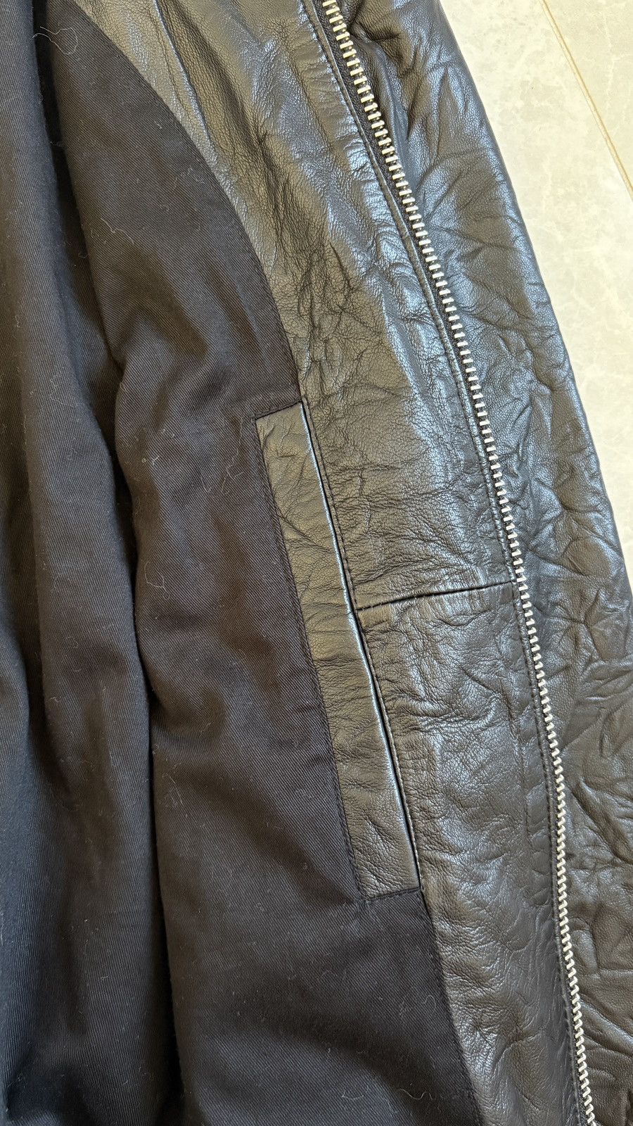 Zadig & Voltaire Zadig & Voltaire 2013 sample Larson Crinkle Leather bomber Size US M / EU 48-50 / 2 - 7 Thumbnail