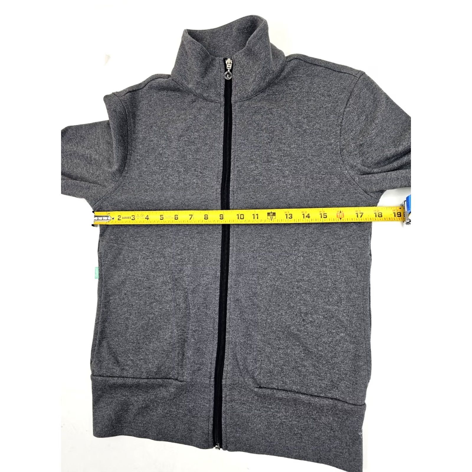 Vintage Linksoul Full-Zip Golf Sweater – Men’s Small, Gray, Long Sleeve, Mock Neck, Knit, Pockets, Brand: Linksoul, Size S, Regular Fit Size US S / EU 44-46 / 1 - 7 Thumbnail