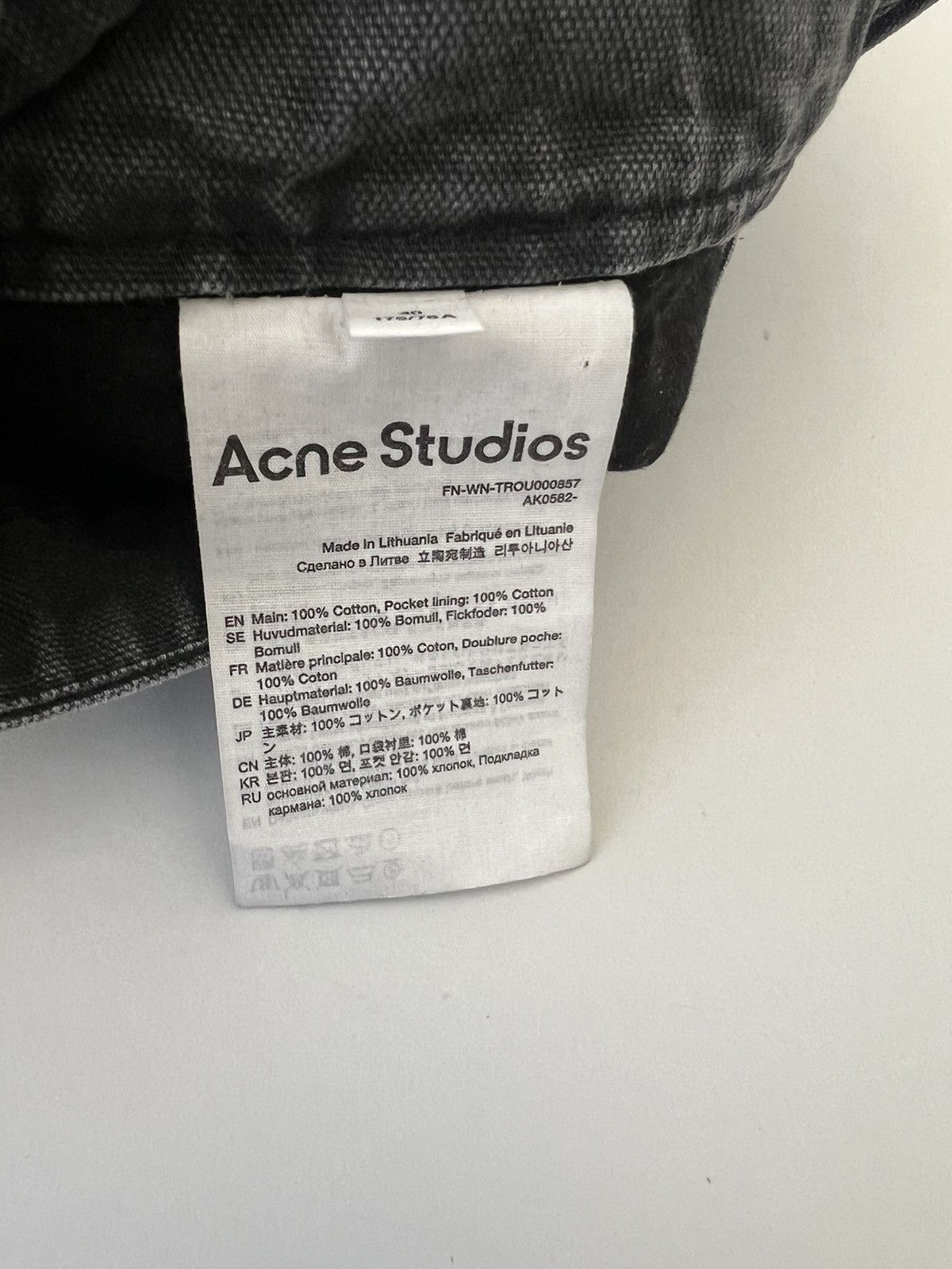 Acne Studios Acne Studios Flared Cargo Pants Size US 34 / EU 50 - 8 Thumbnail