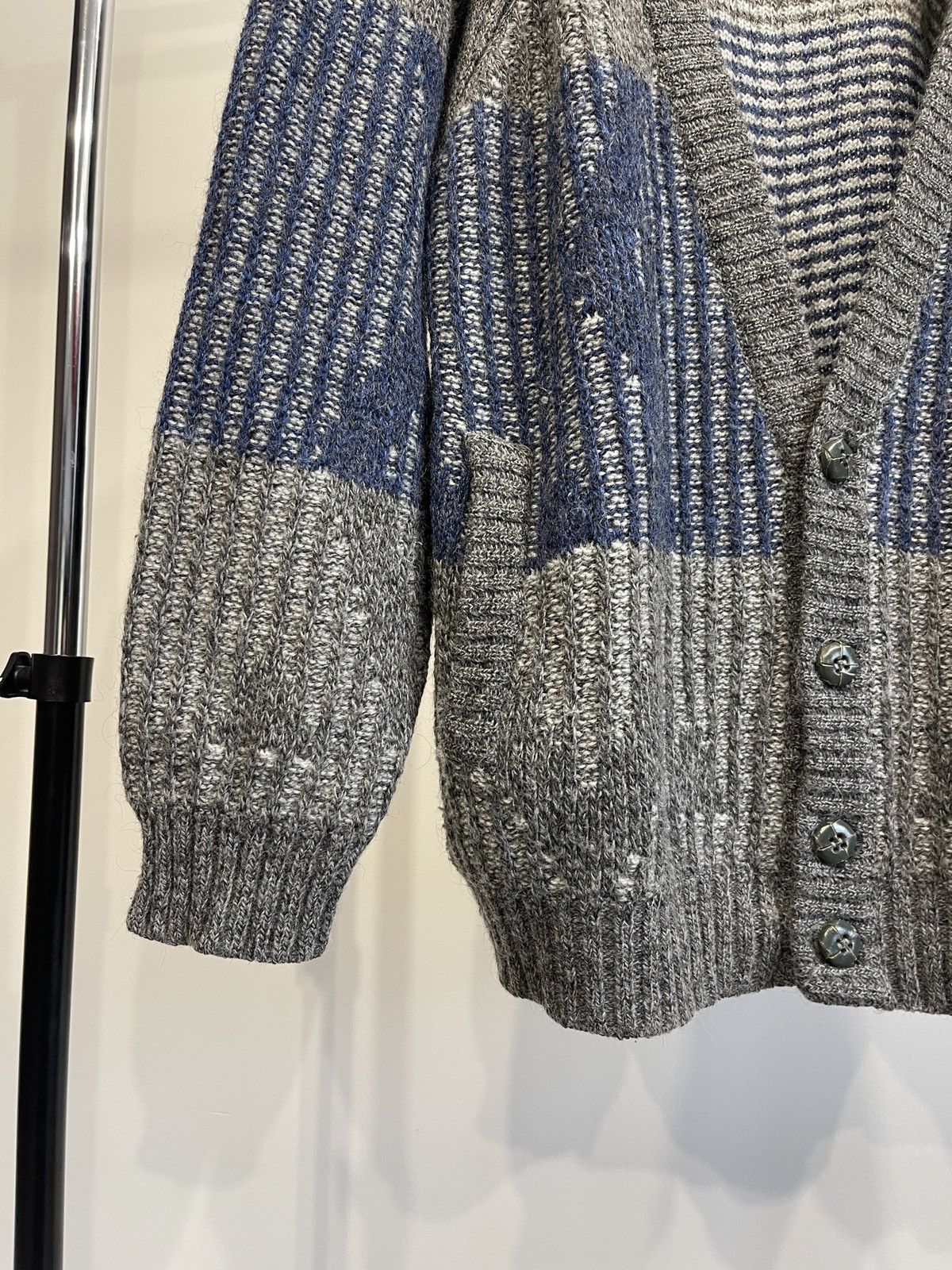 Vintage Vintage Aldani Milano Chunky Knit Cardigan Made In Italy S-M Size US S / EU 44-46 / 1 - 4 Thumbnail