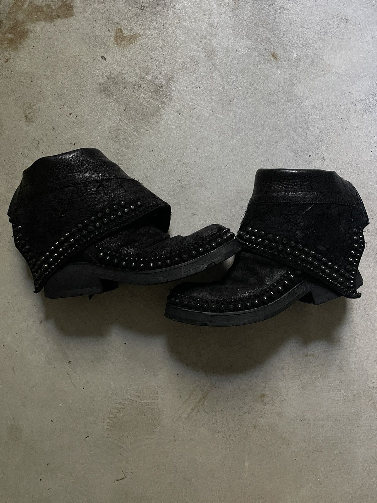 2102-BO04 Crush Strap Boots 02 | KMRii OFFICIAL ONLINE STORE