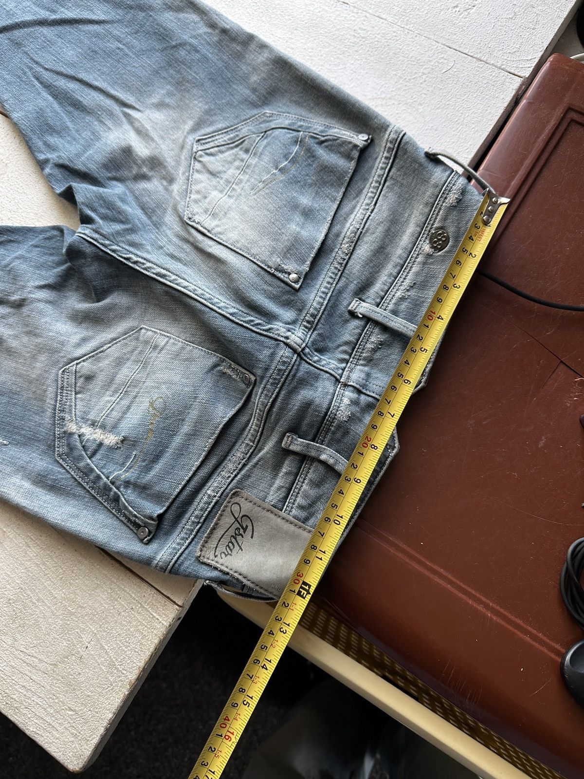 G-Star VNTG🚨G STAR RAW Jeans Washed Distressed Denim y2k Size 25" / US 0 / IT 36 - 10 Thumbnail