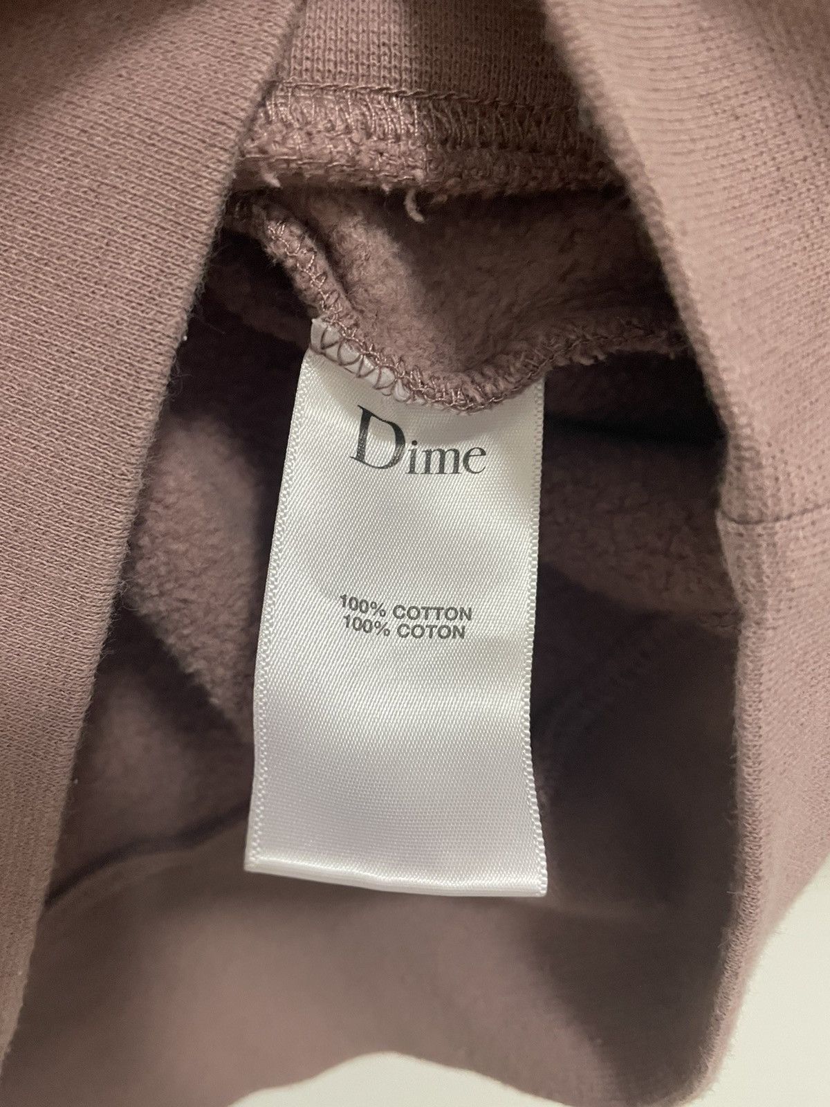 Dime DIME Classic Small Logo Hoodie “Twilight Muave” Size US M / EU 48-50 / 2 - 6 Thumbnail