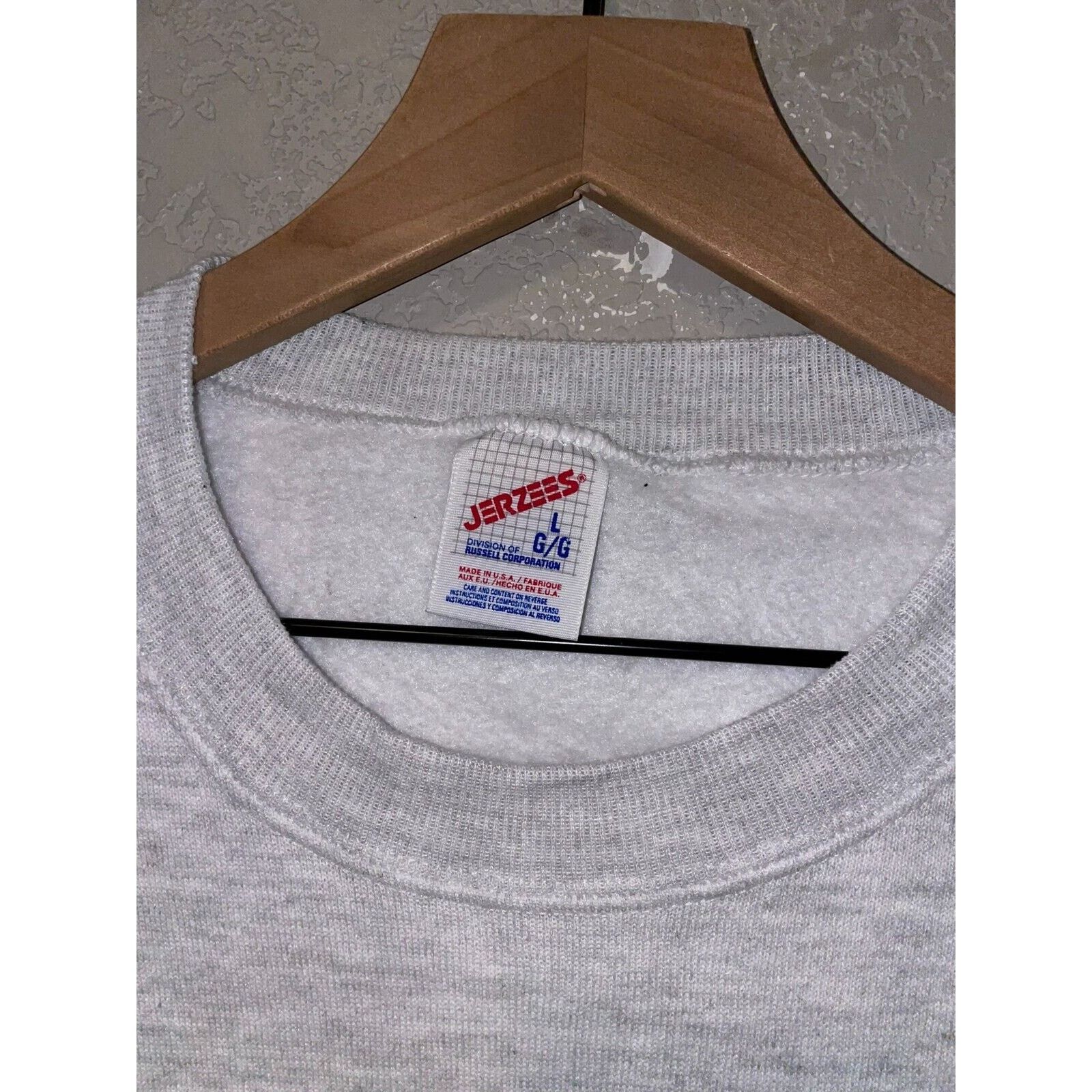 Jerzees Vintage Natural Chimneys Sweatshirt Virginia Crewneck 90s L Size US L / EU 52-54 / 3 - 9 Thumbnail